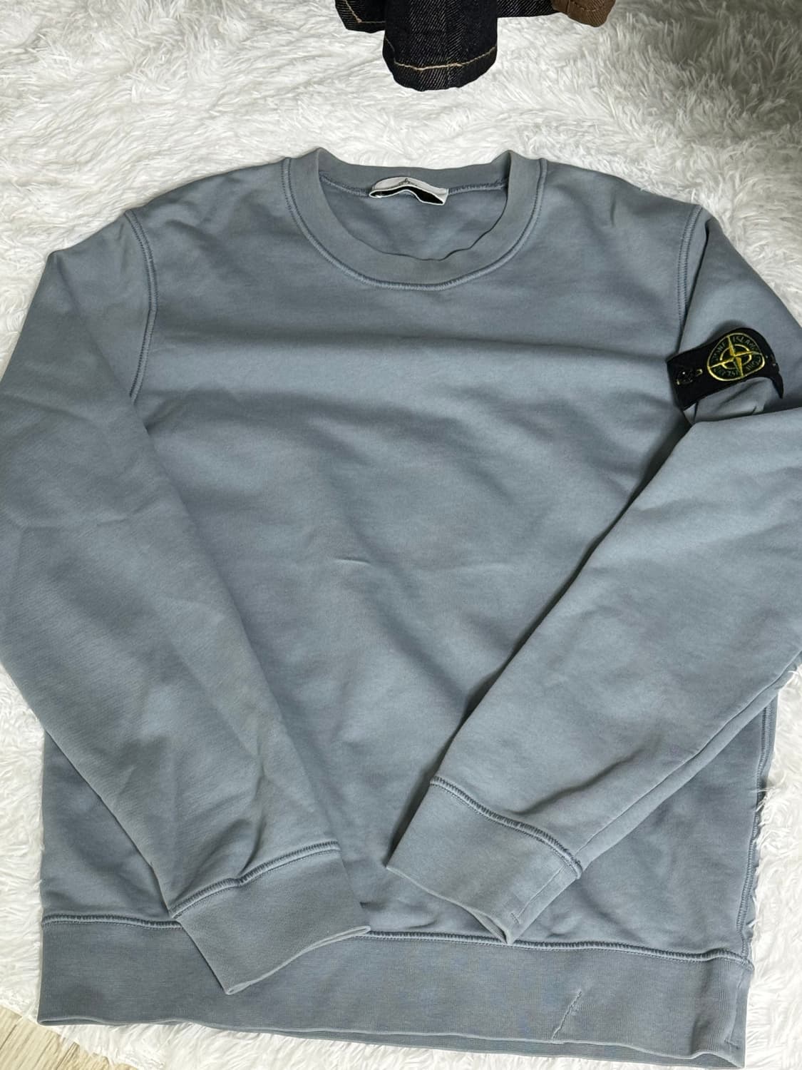 스톤아일랜드 맨투맨 스카이블루 상품이미지4