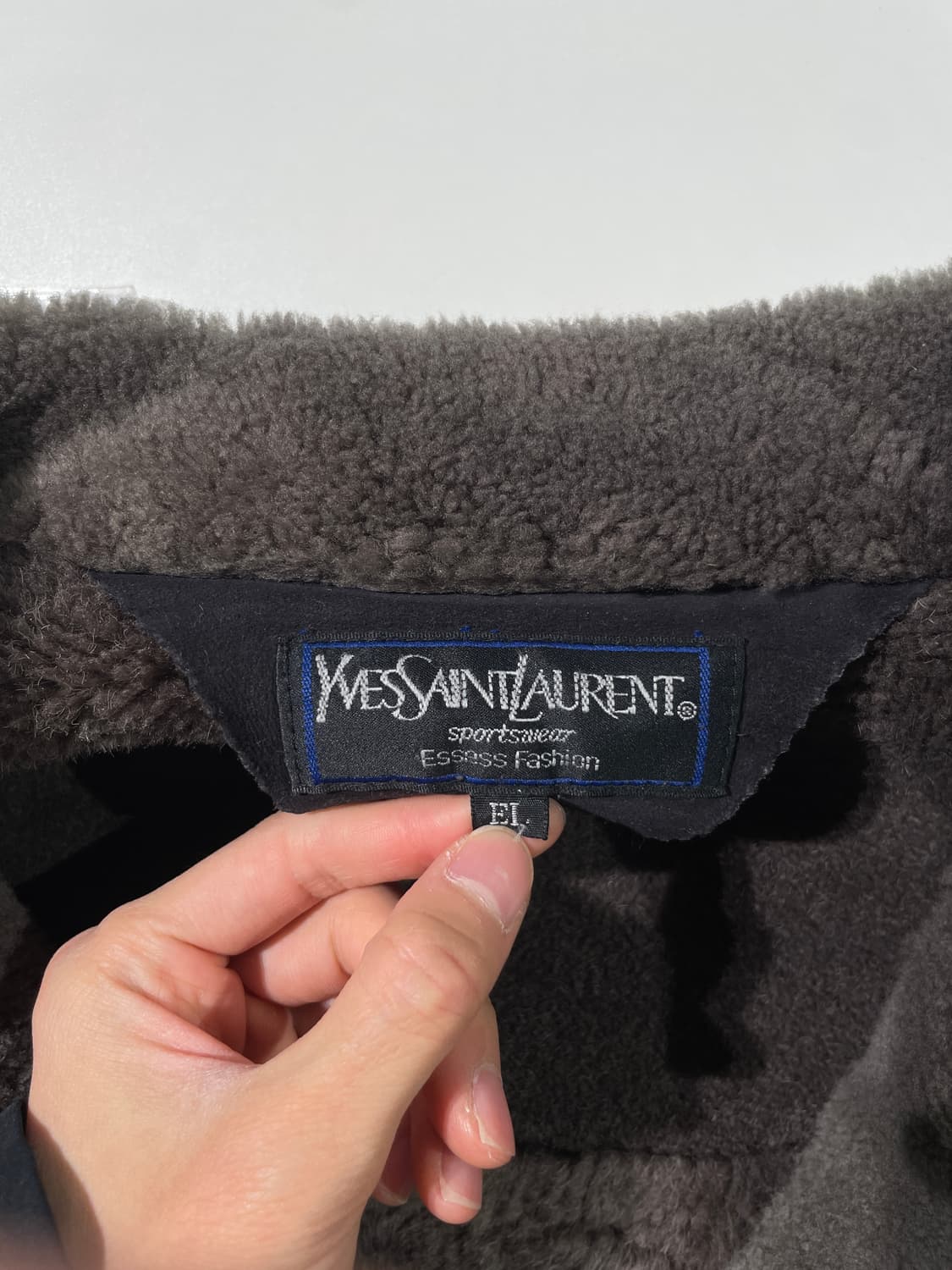 이브 생로랑 레이즌 고트 스킨 자켓 상품이미지7