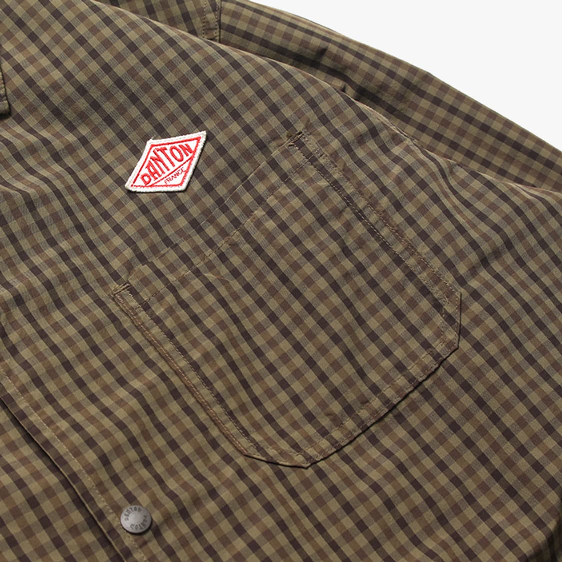 DANTON "Brown Check Jacket" 상품이미지5