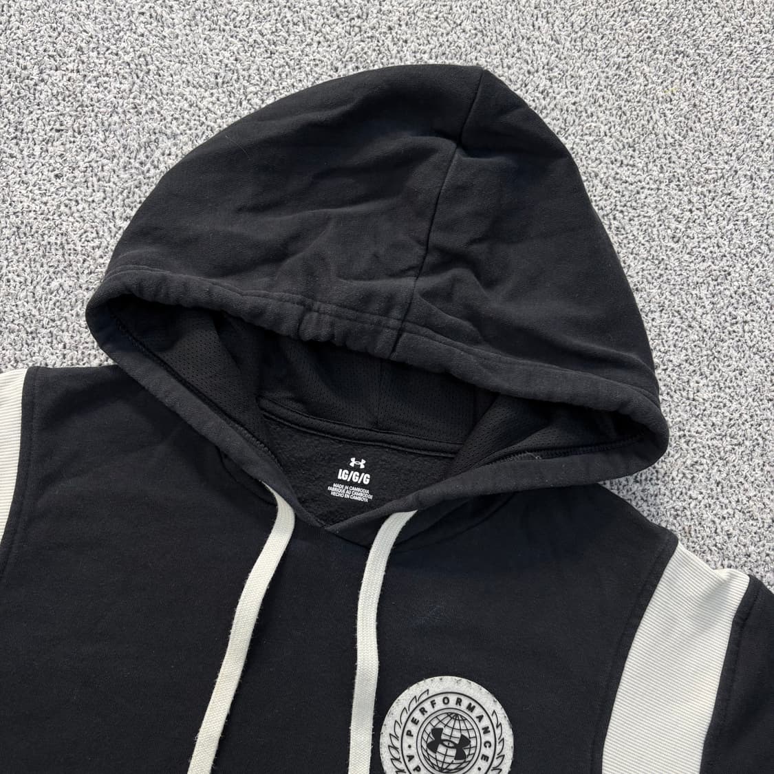 L 언더아머 기모 후드티 0305J 상품이미지2