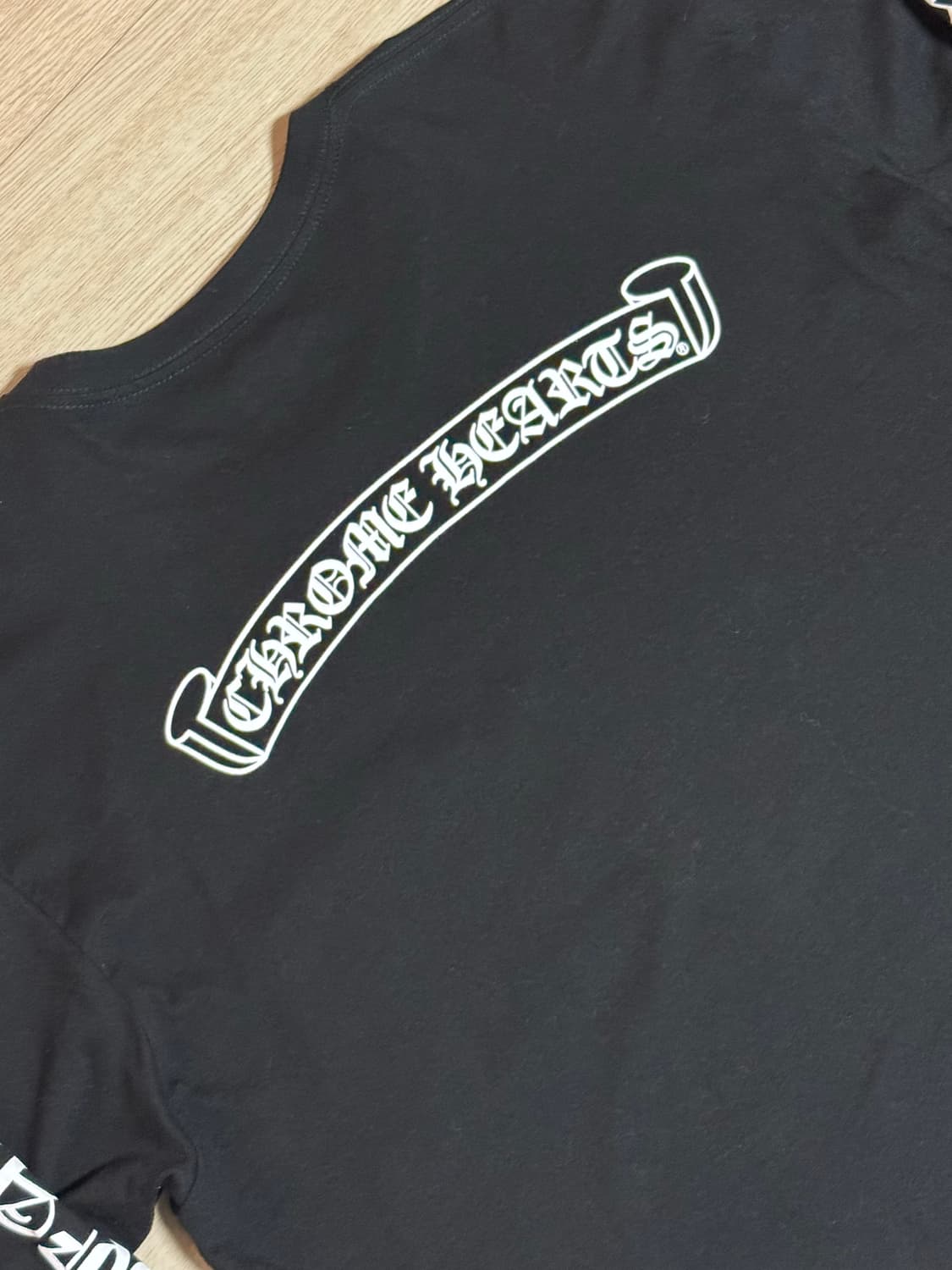 크롬하츠 스크롤라벨 롱슬리브 블랙 XL 상품이미지3