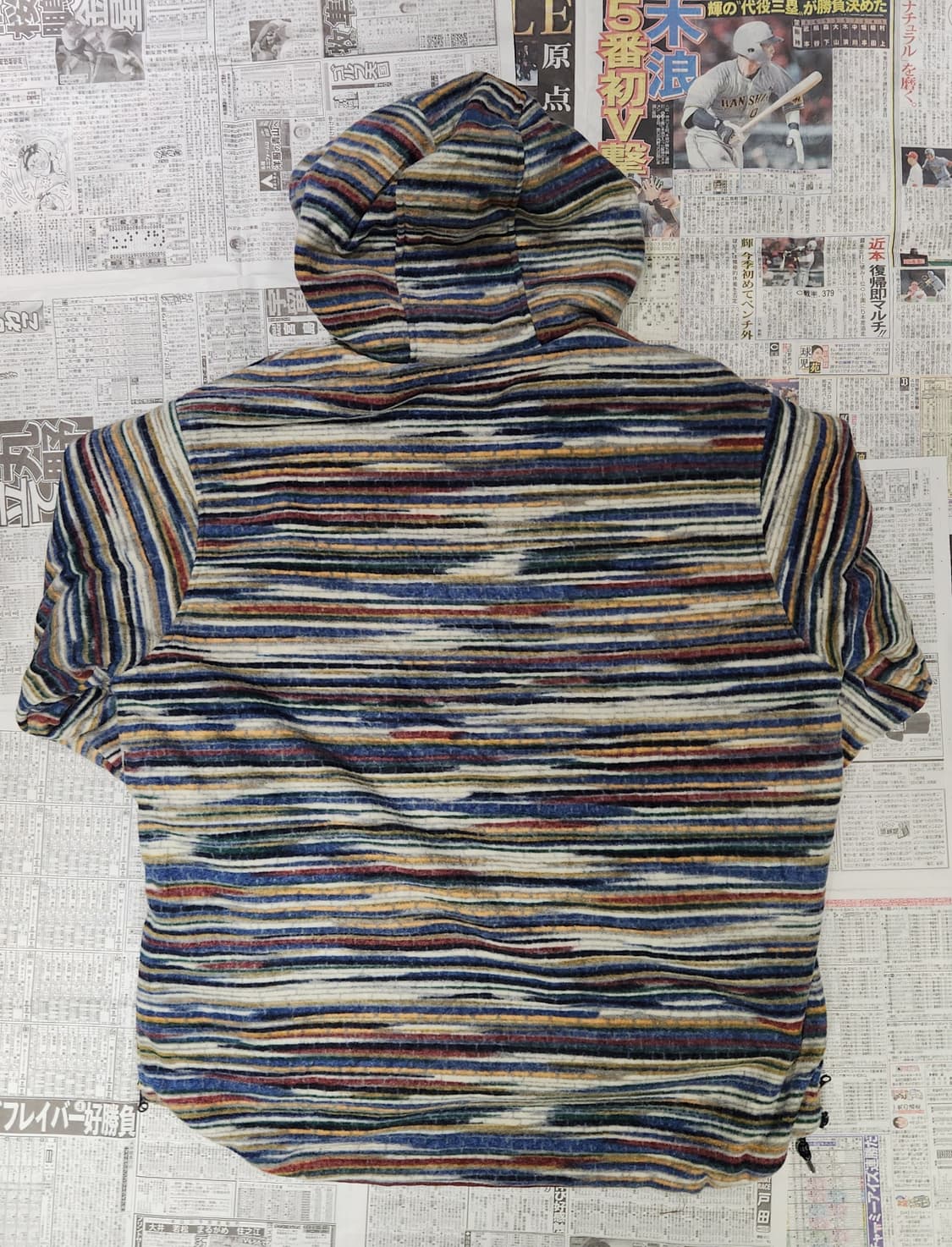 KENSHO ABE 리버시블 아노락 XL 상품이미지10