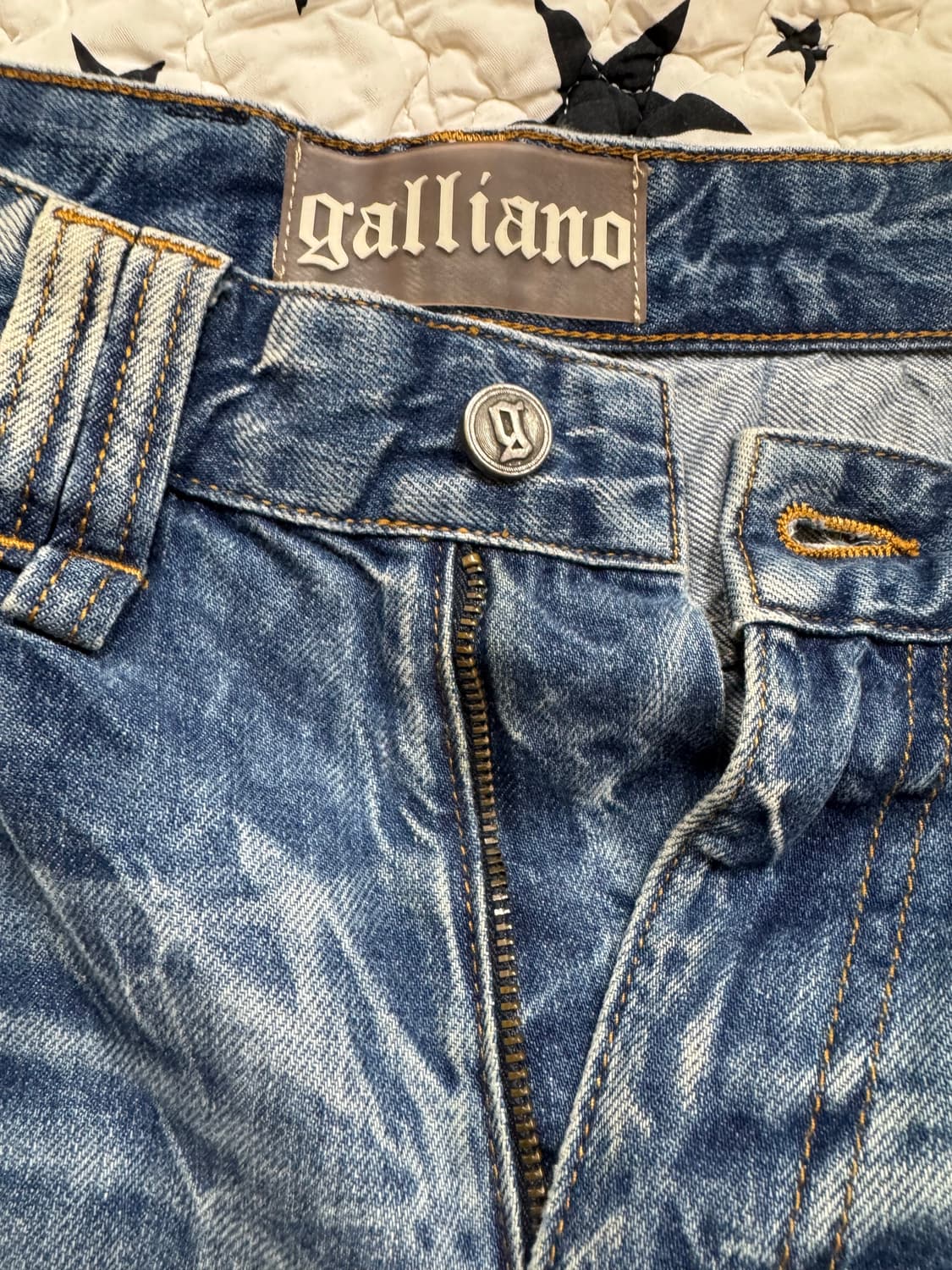 존 갈리아노 데미지 워싱 진 상품이미지3