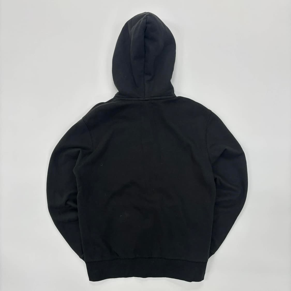 후아유 y2k 러블리힙 블랙 스웻 후드집업 희귀져지(XL) 상품이미지3