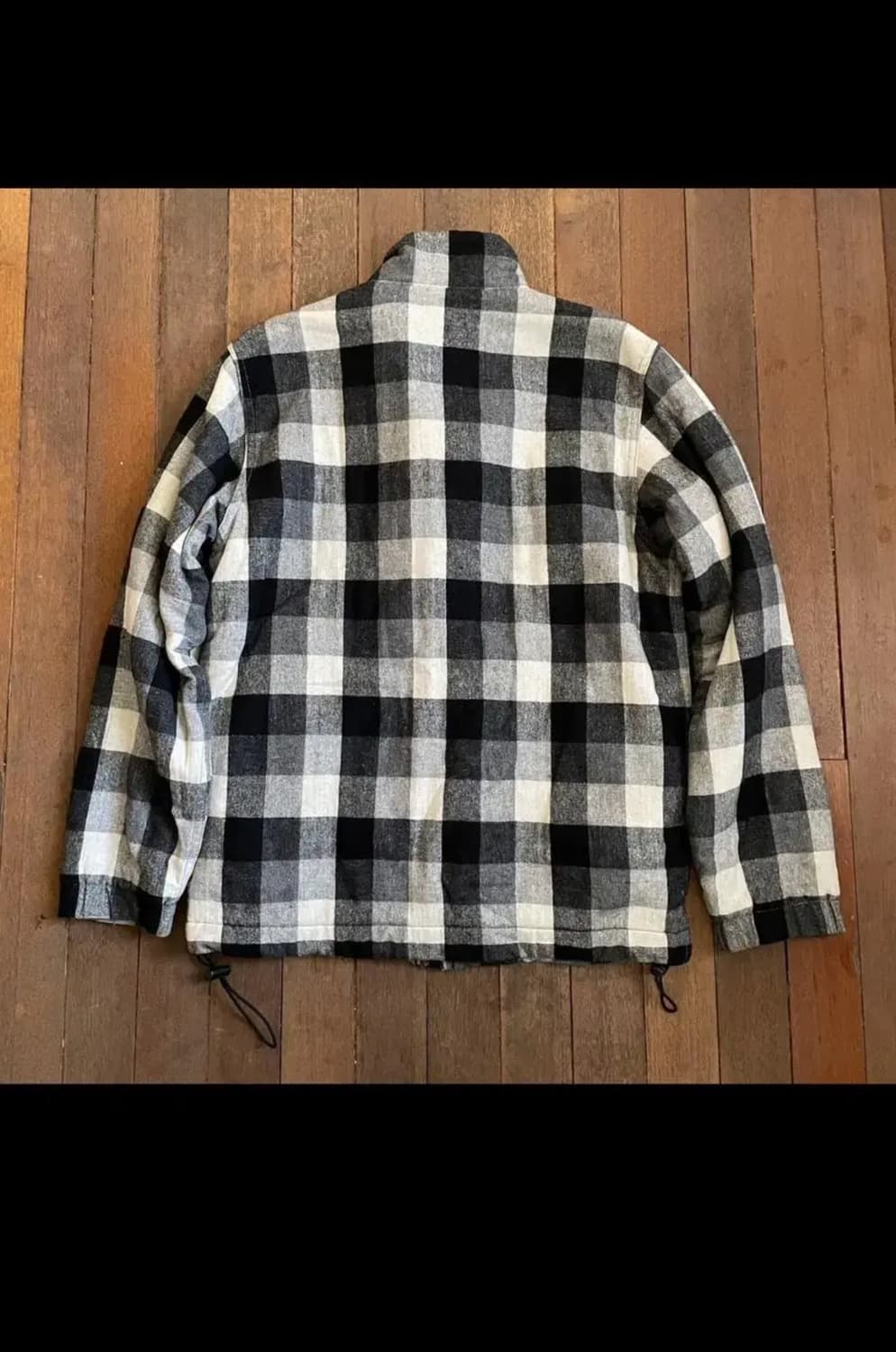 스투시 90s~00s 아카이브 울 체크 자켓 상품이미지3