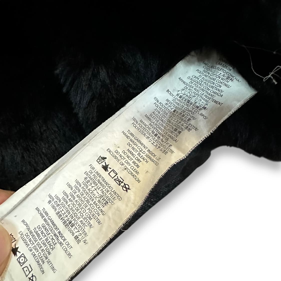 아르마니익스체인지 코티드 바이커 봄버 상품이미지8