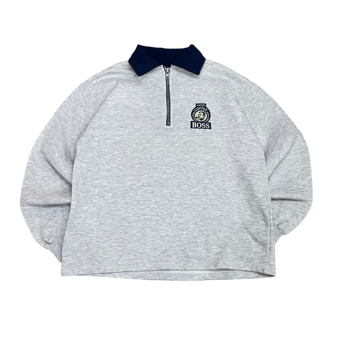 (L) 산토리 커피보스 반집업 맨투맨 상품이미지1