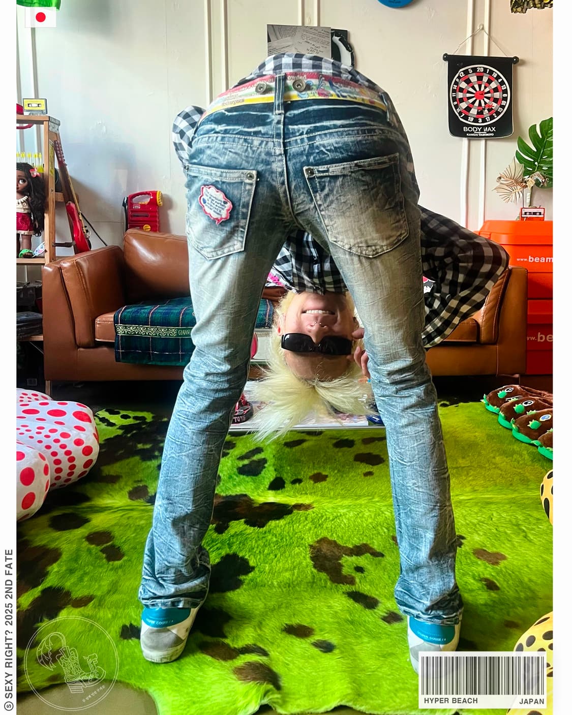 1980-90s Hyper Beach Washed Skinny Jeans 상품이미지1