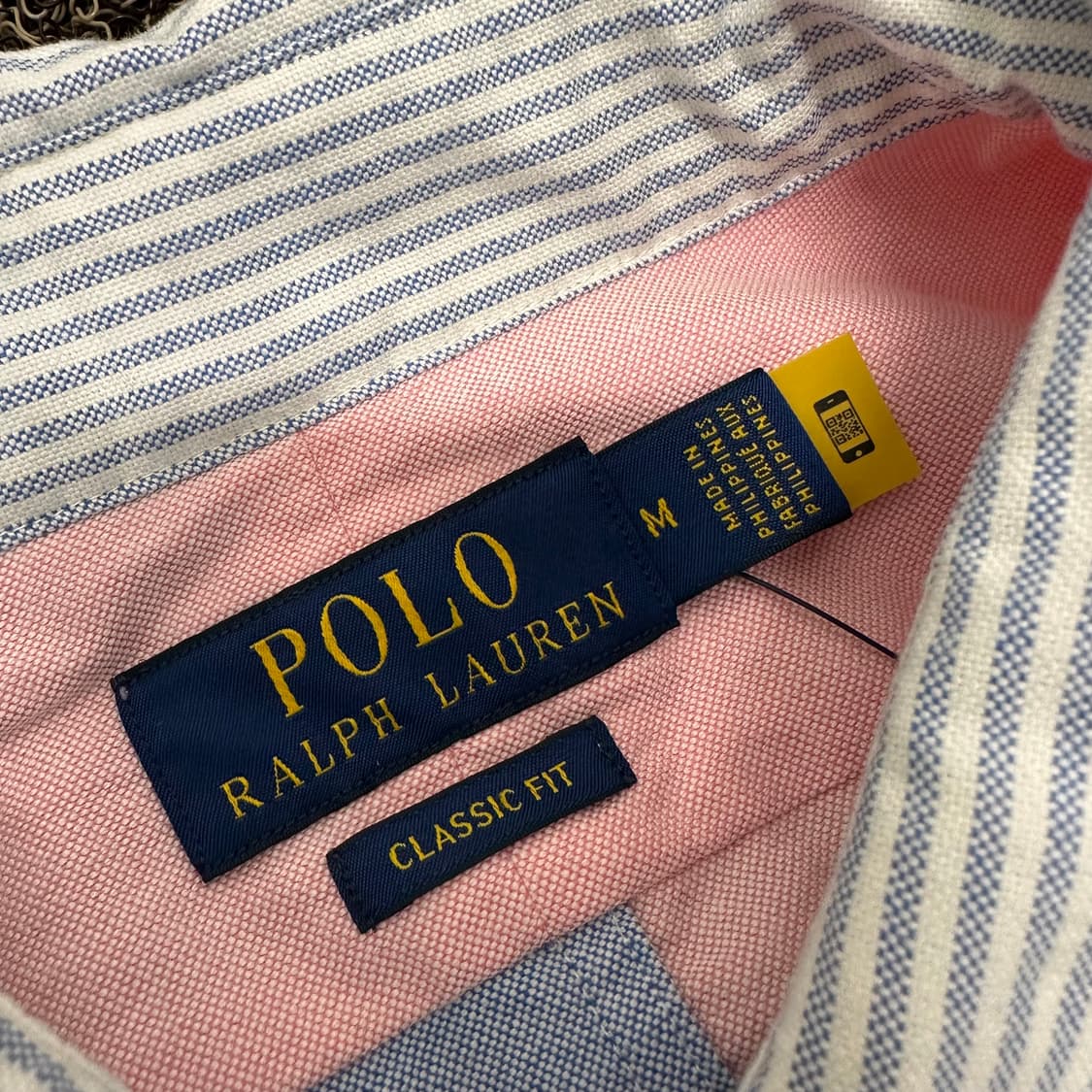 POLO 폴로 랄프로렌 신상 멀티컬러 셔츠 클래식핏 M 상품이미지4