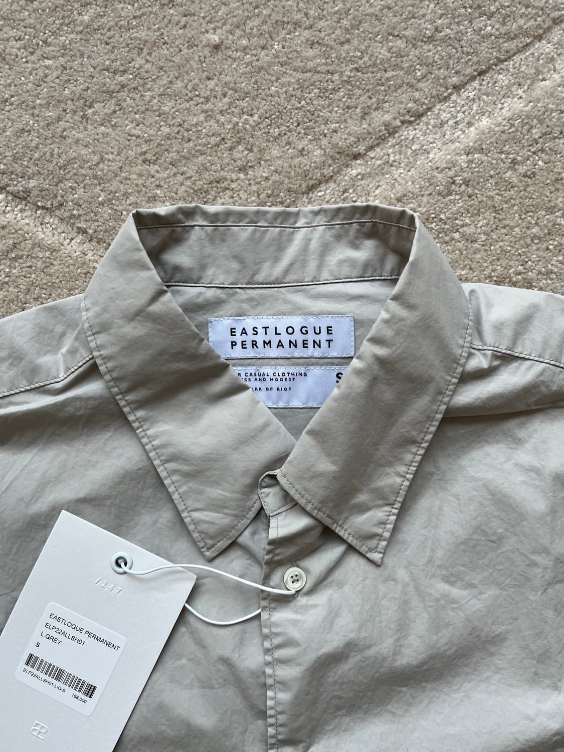 이스트로그 펄머넌트 라이트 그레이 셔츠 (103-105) 상품이미지4