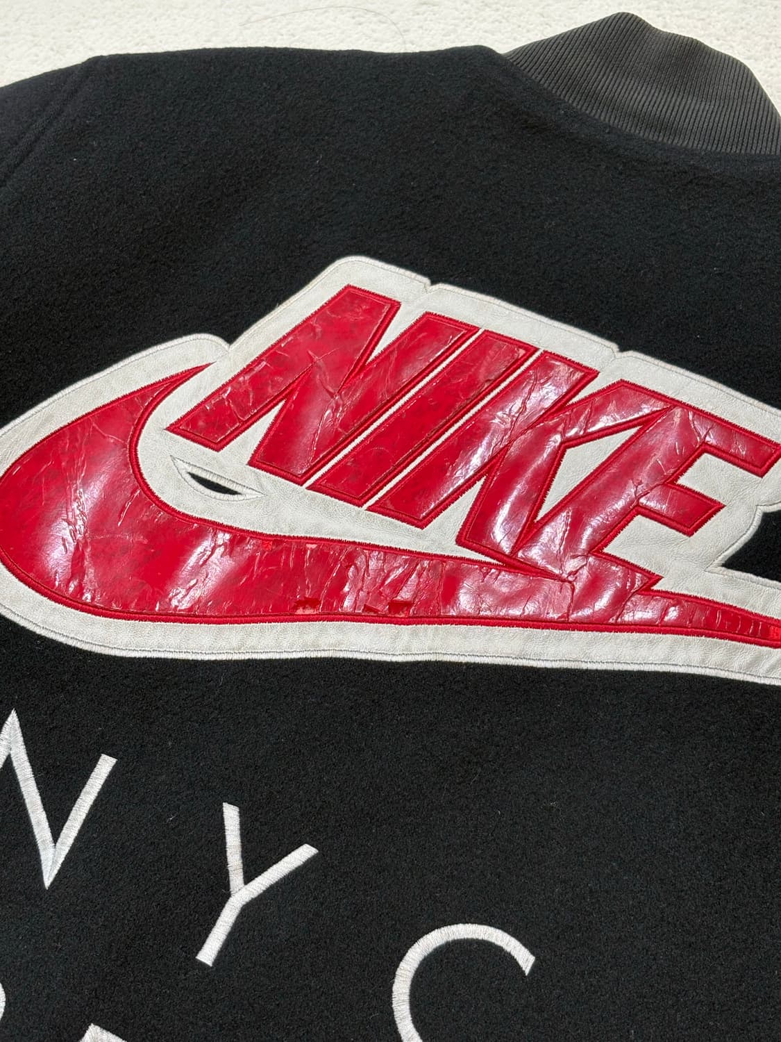 슈프림 나이키 슈나장 스타장 바시티 자켓 S 상품이미지8