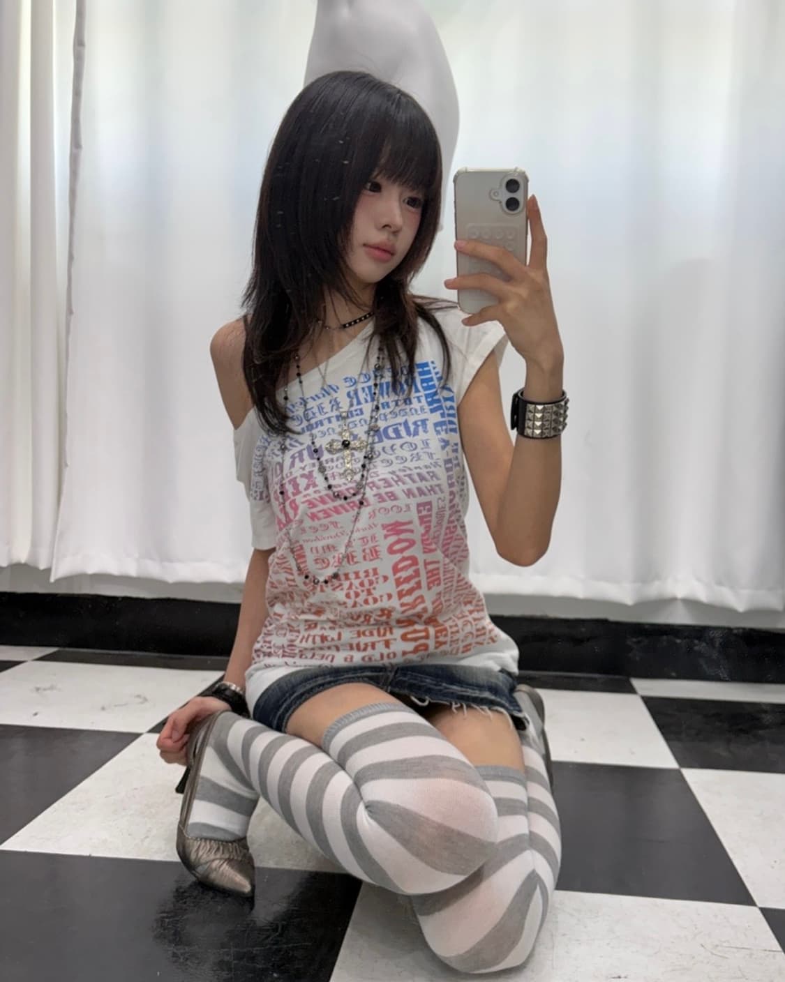 🎸Harley-Davidson 레터링 티셔츠🎸 상품이미지3