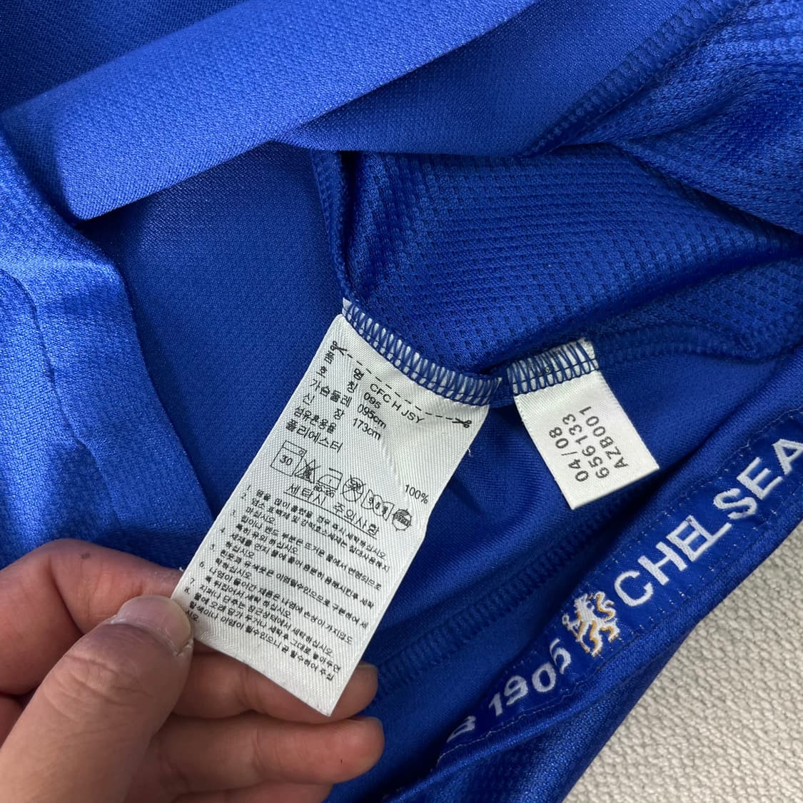 100 아디다스 08-09 첼시 홈 램파드 반팔 유니폼 상품이미지9