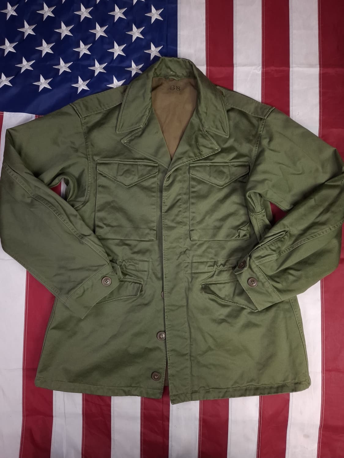 새제품 WW2 오리지날 브론슨 복각 미군 M-43 필드야상 상품이미지1