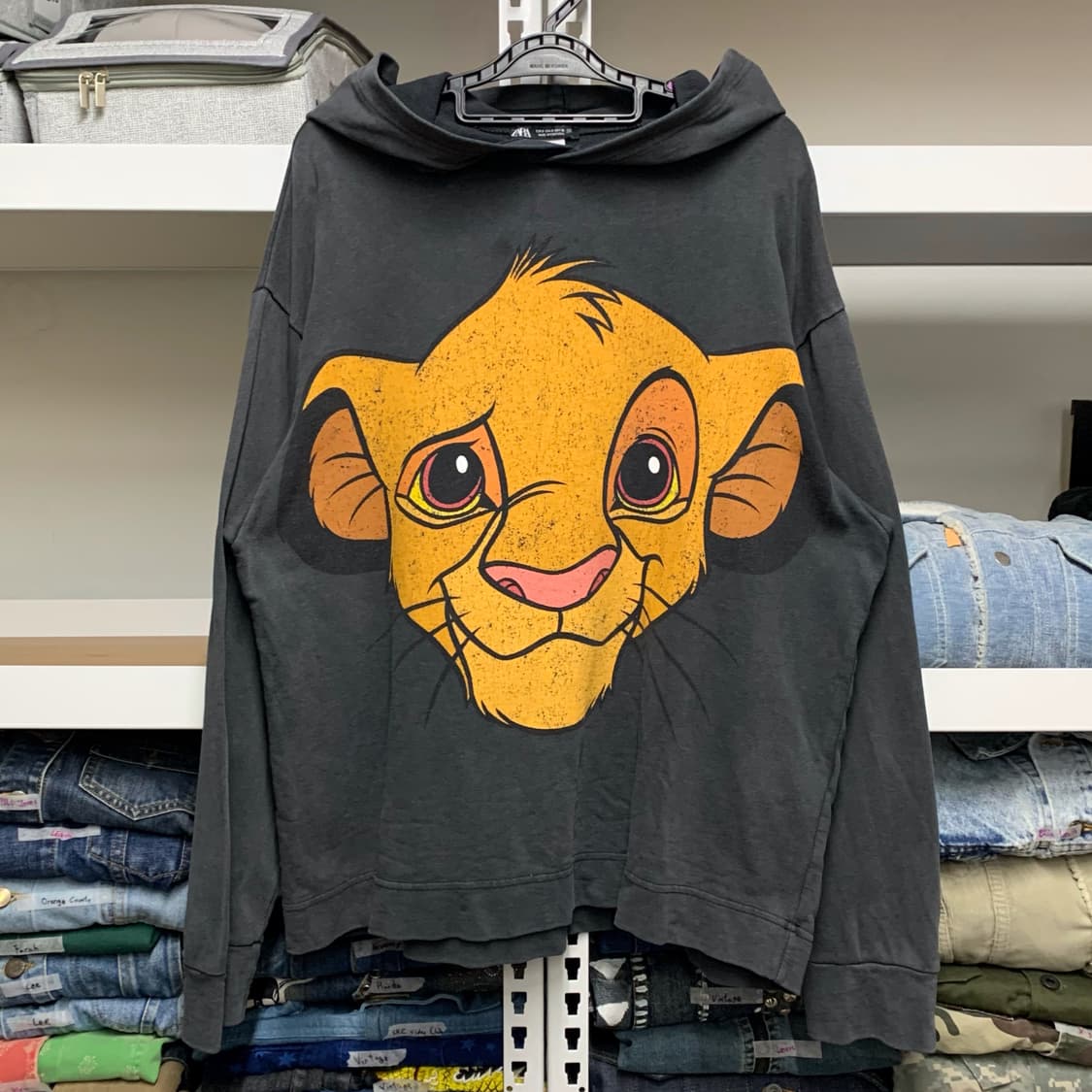 [S] 자라 X 디즈니 심바 프린팅 후디 상품이미지2