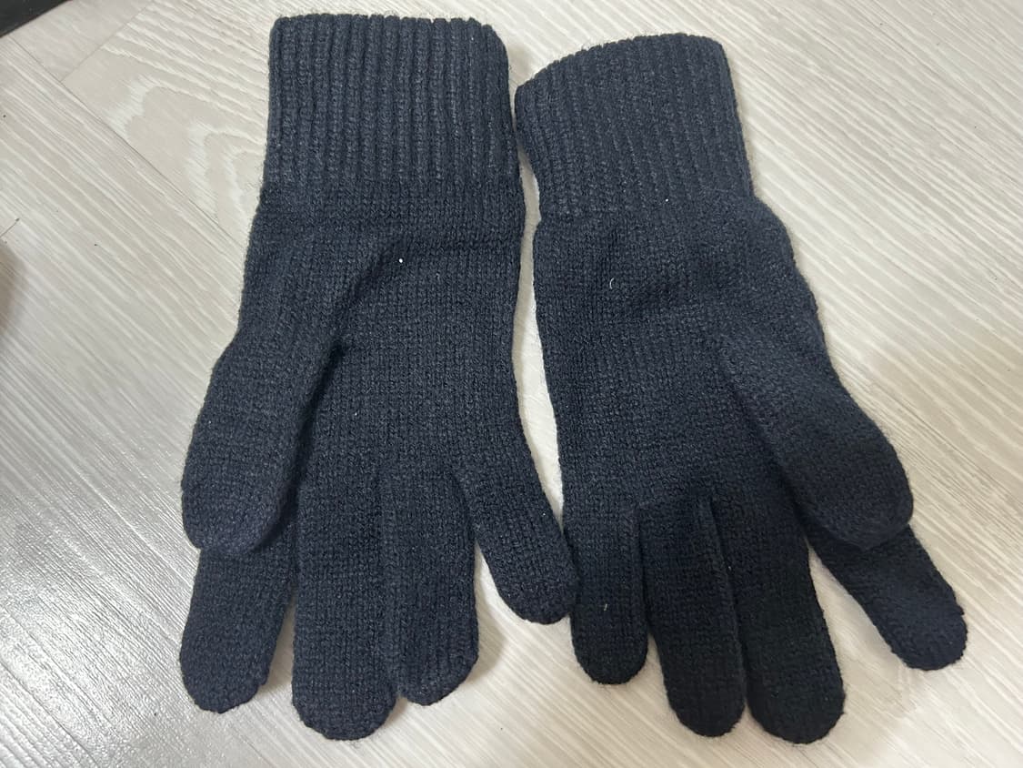 유니클로 히트택 장갑 M 사리즈 네이비 상품이미지2