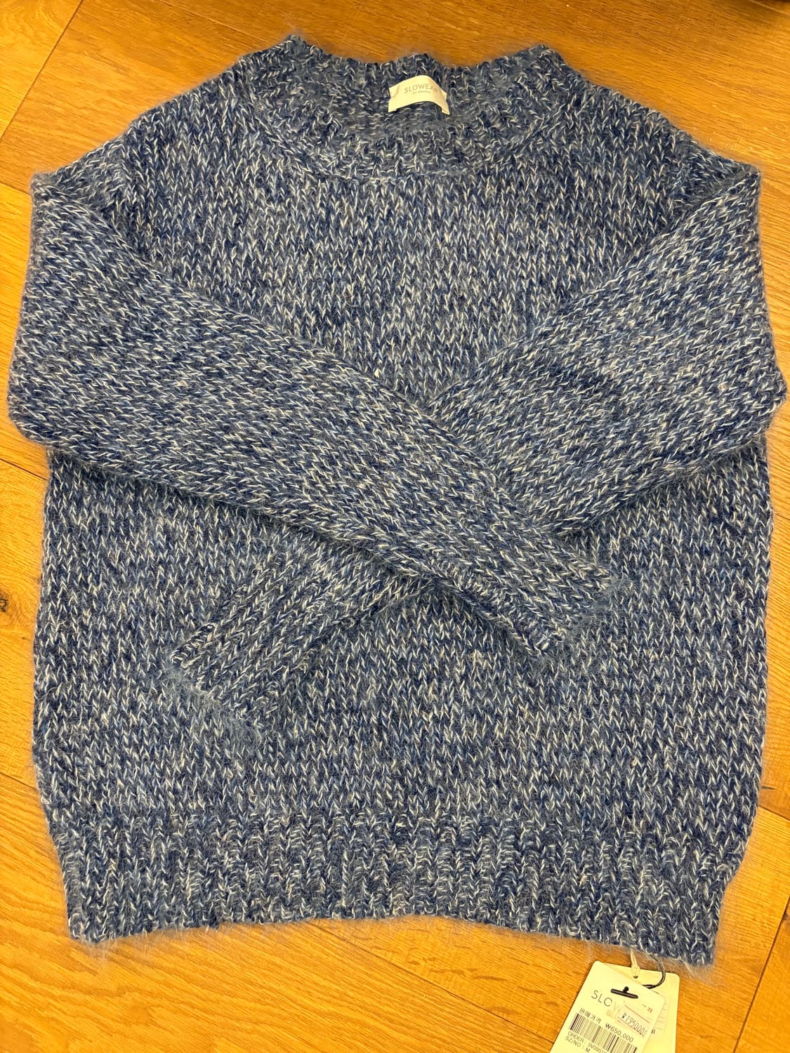 (새상품) 슬로웨어 니트 M 상품이미지1