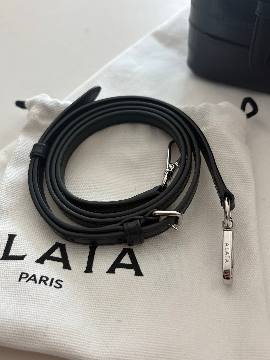 알라이아백 미나 20 장어가죽 백 (새상품)  상품이미지6