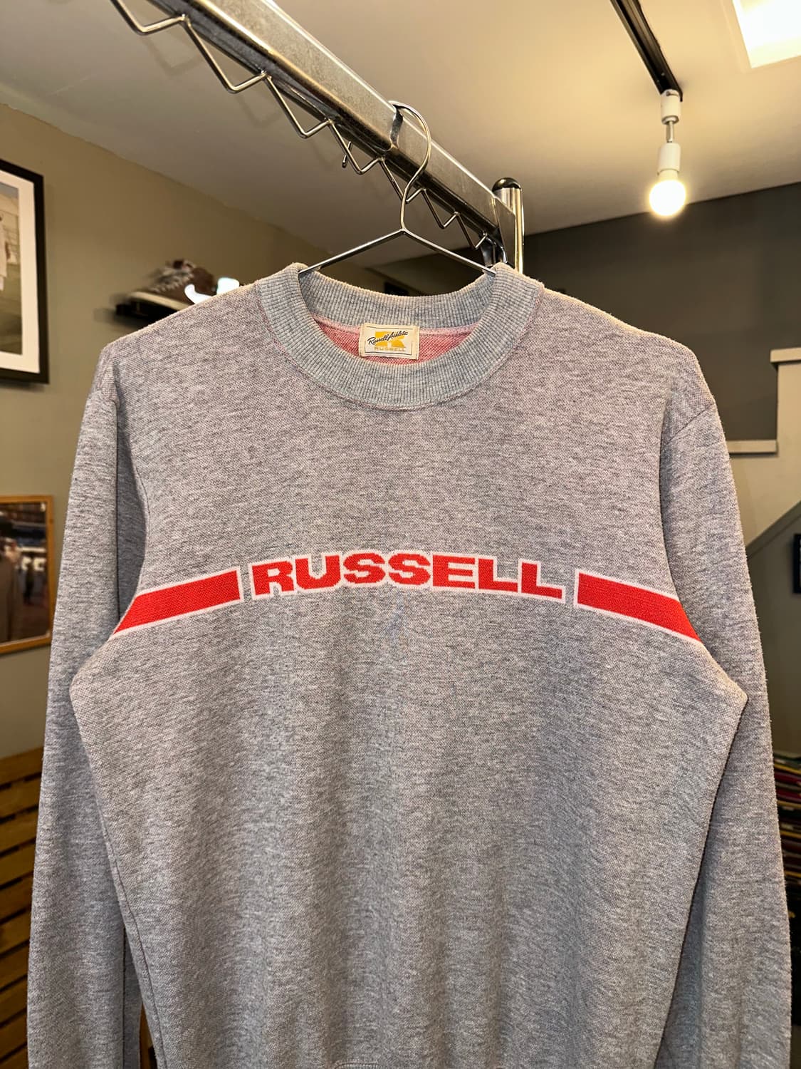 Russell Athletic logo material Topwear 상품이미지6