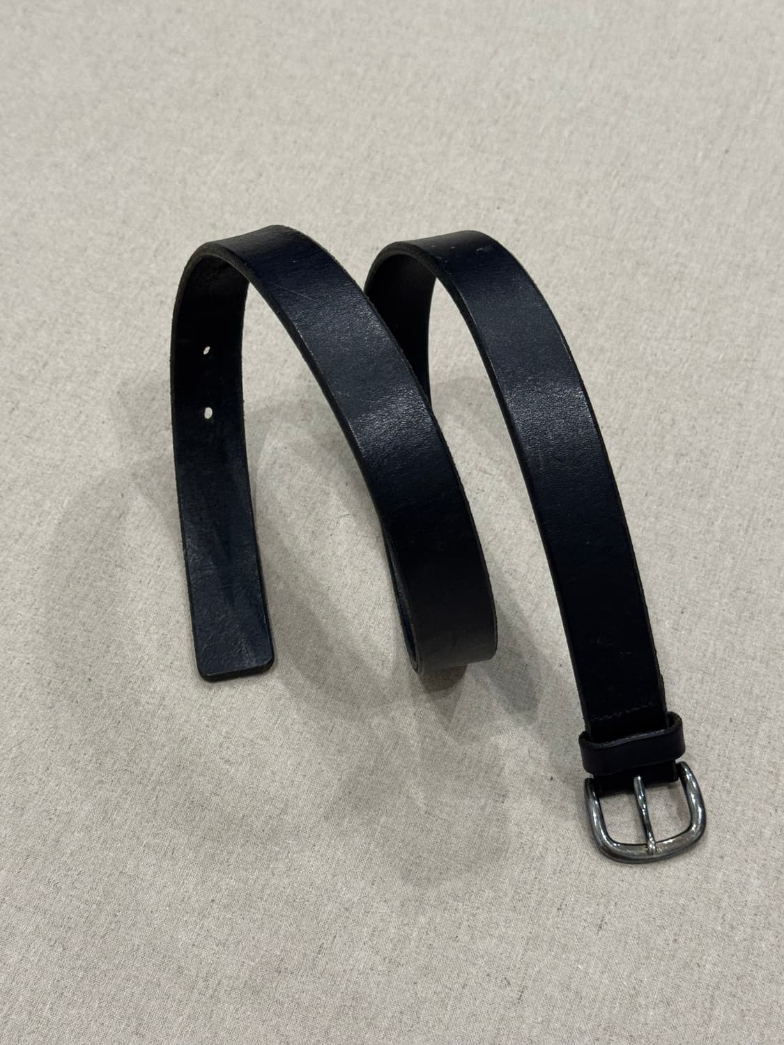 요지야마모토 레더 벨트 상품이미지3