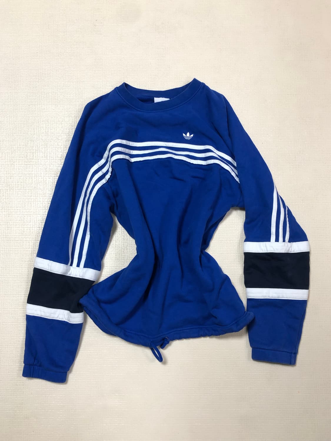 빈티지 아디다스 블루 파이어버드 스웻셔츠 상품이미지7
