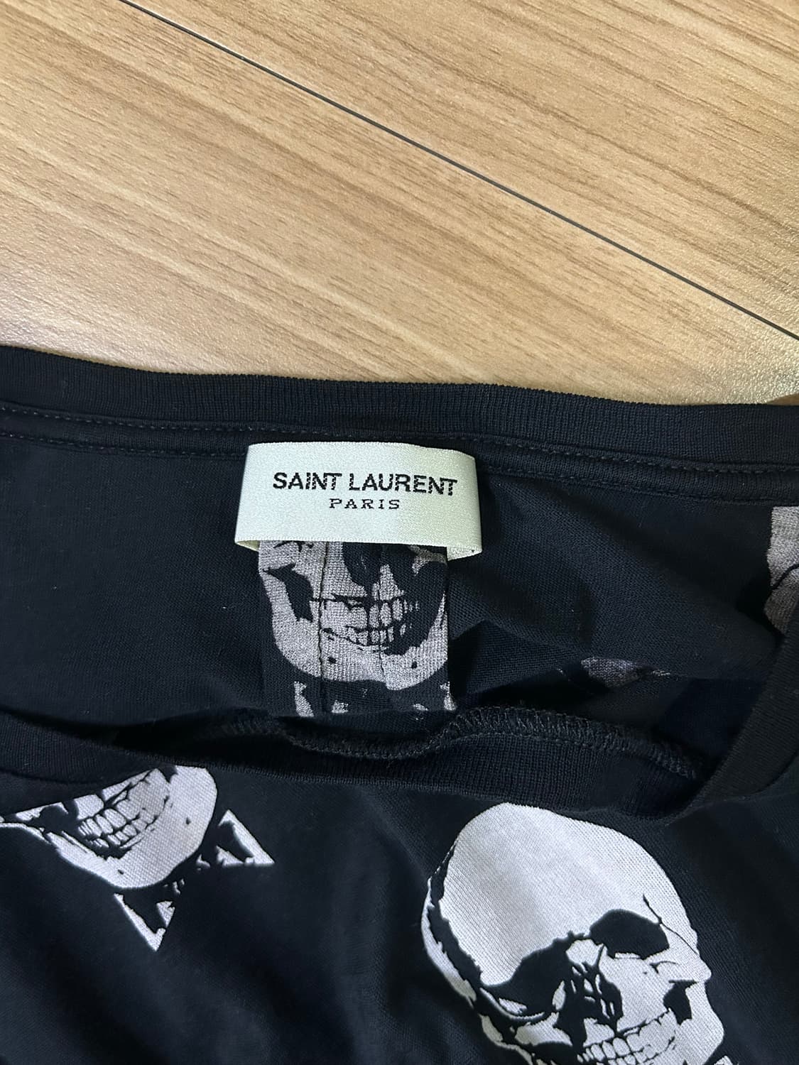 생로랑 에디슬리먼 skull head  반팔 상품이미지3