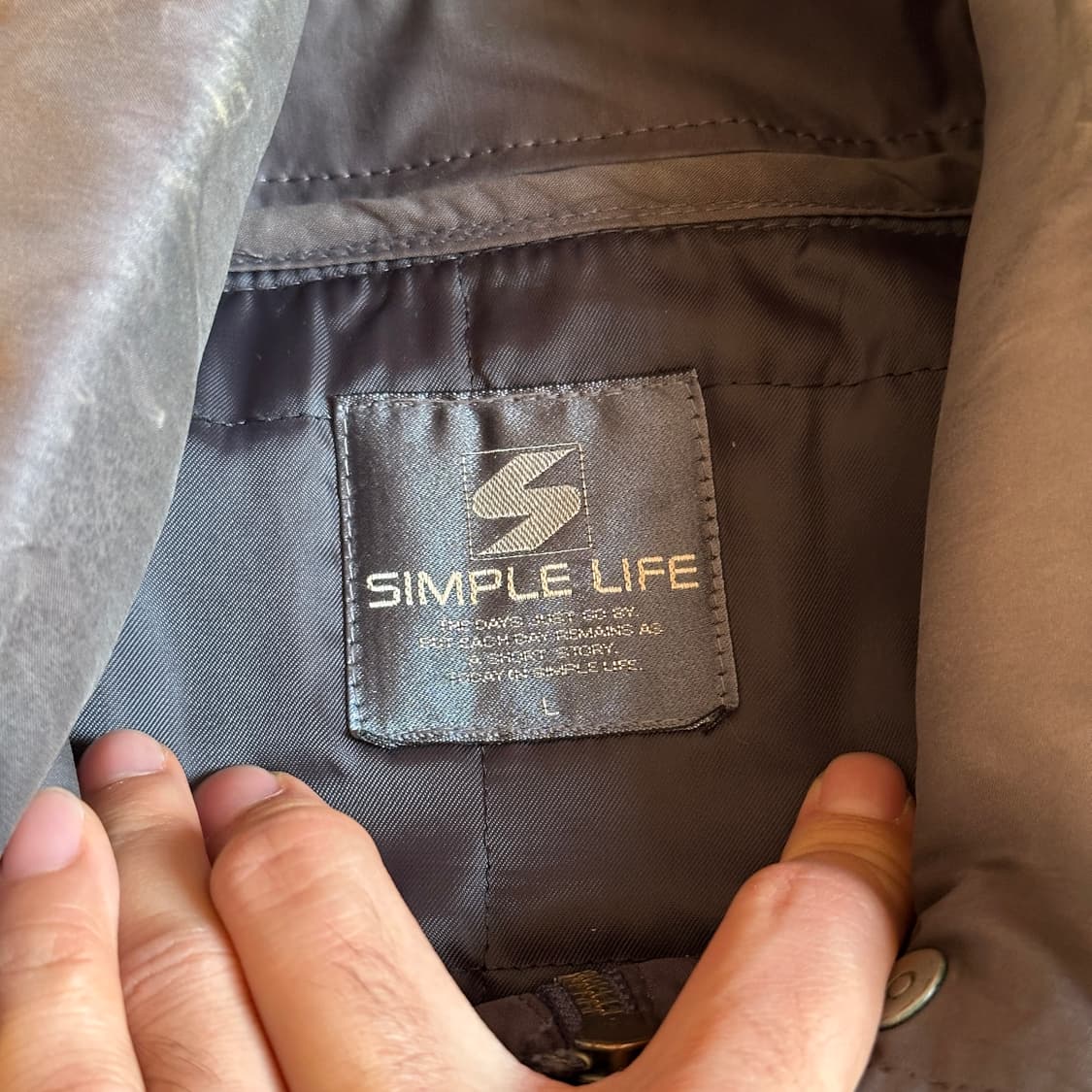 80-90’s Simple life blouson jacket 상품이미지7