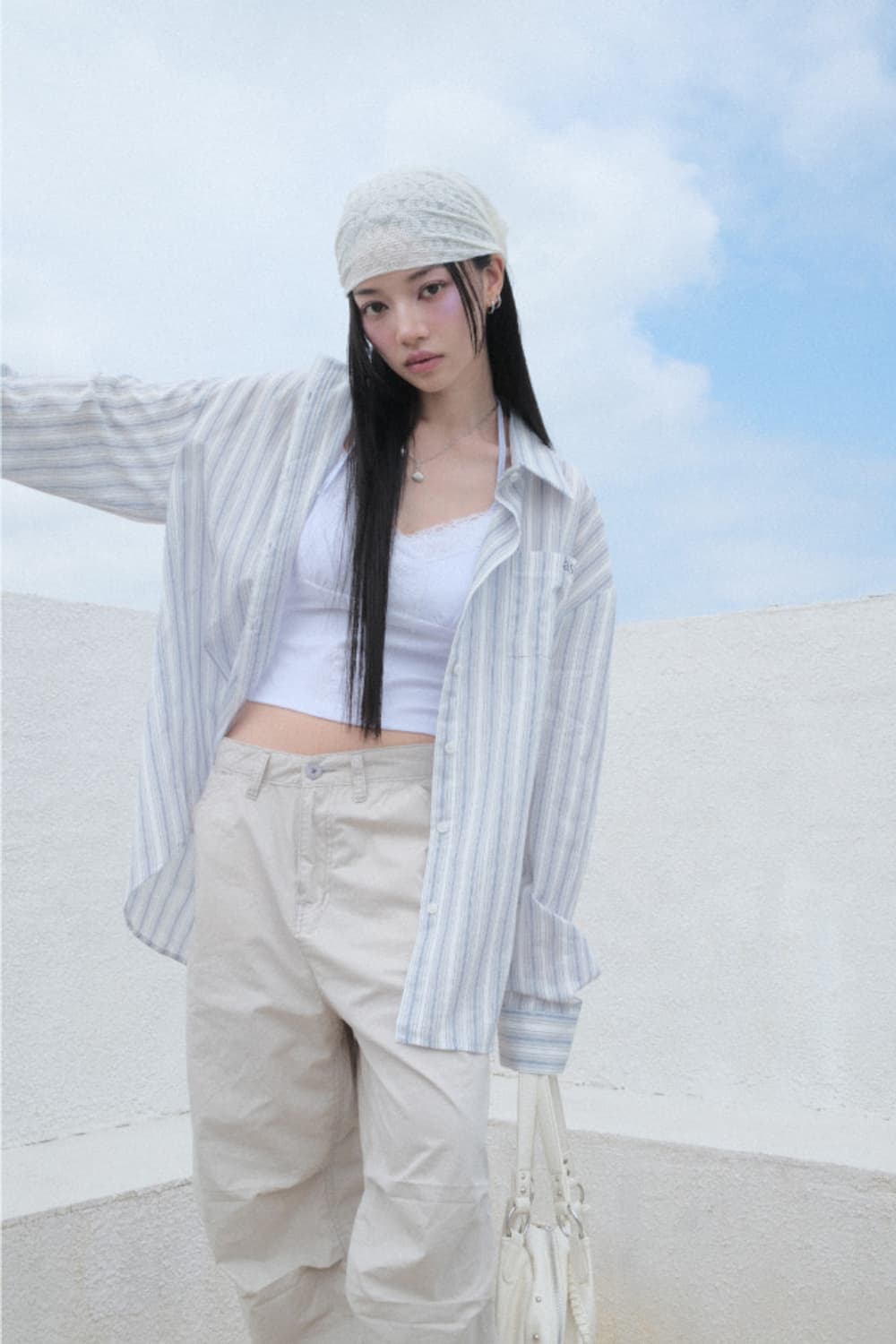 애즈온 피터 팬츠 라이트베이지 상품이미지5