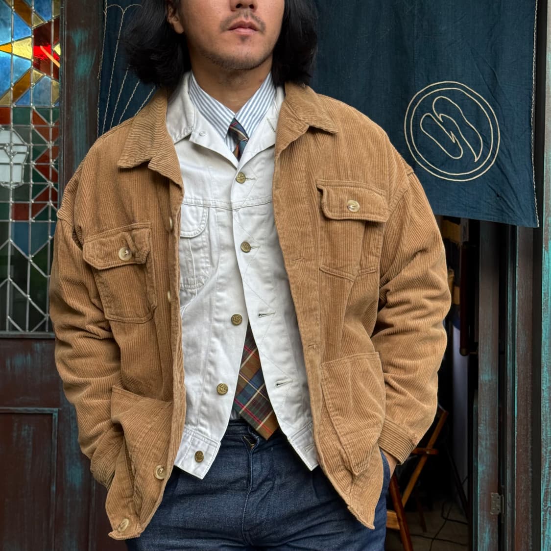 테이크이지 코듀로이 초어자켓 L 상품이미지7