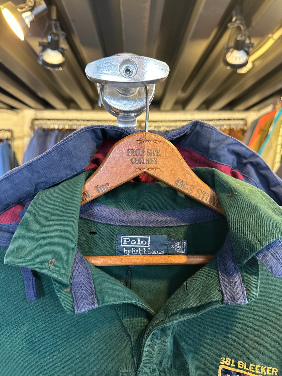 폴로 랄프로렌 자수 럭비셔츠 럭비티셔츠 상품이미지3