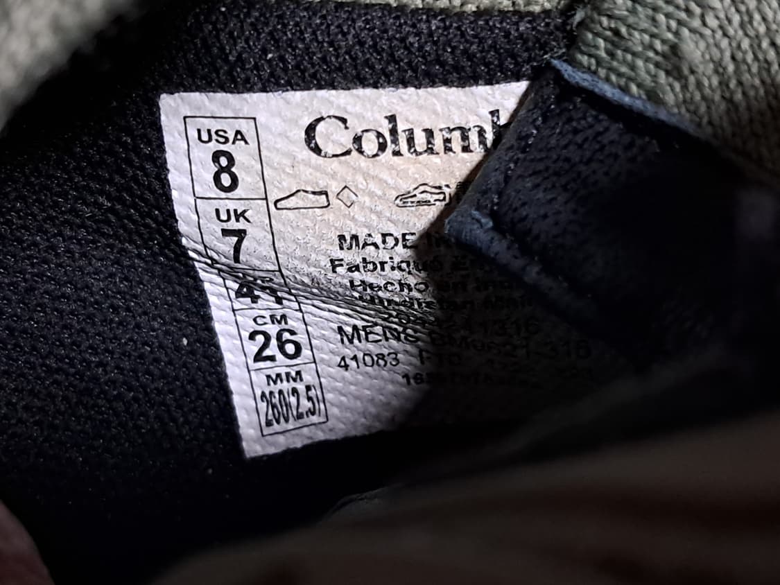 컬럼비아 트레킹화 260 상품이미지10