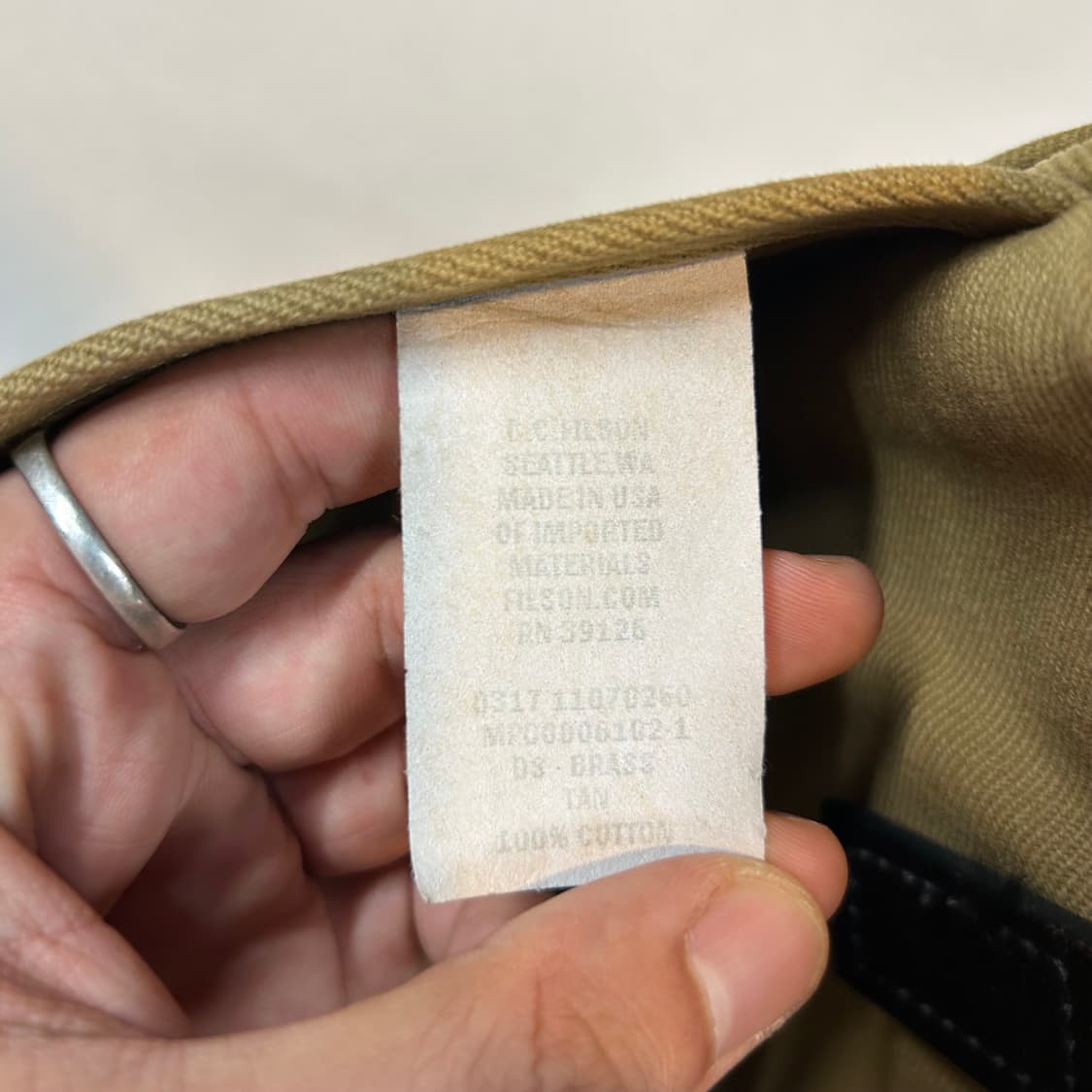 필슨 FILSON RUGGED TWILL TOTE BAG 토트백 가방 상품이미지8