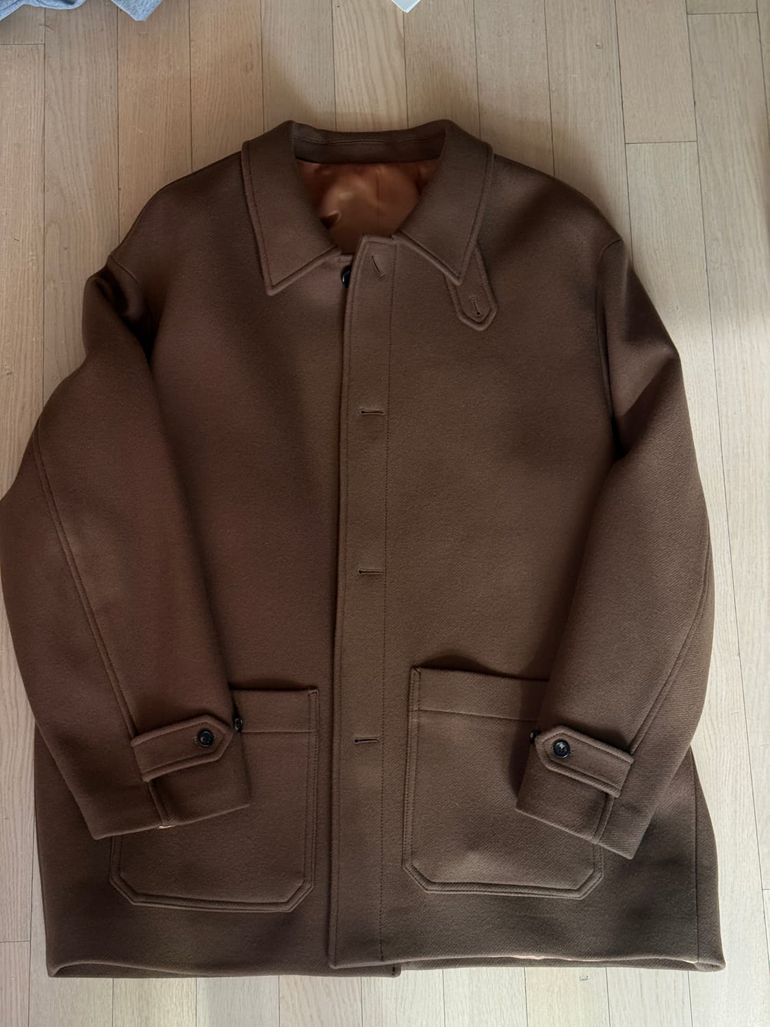 포커페이스 / 하프코트 / 브라운 / 50 상품이미지4