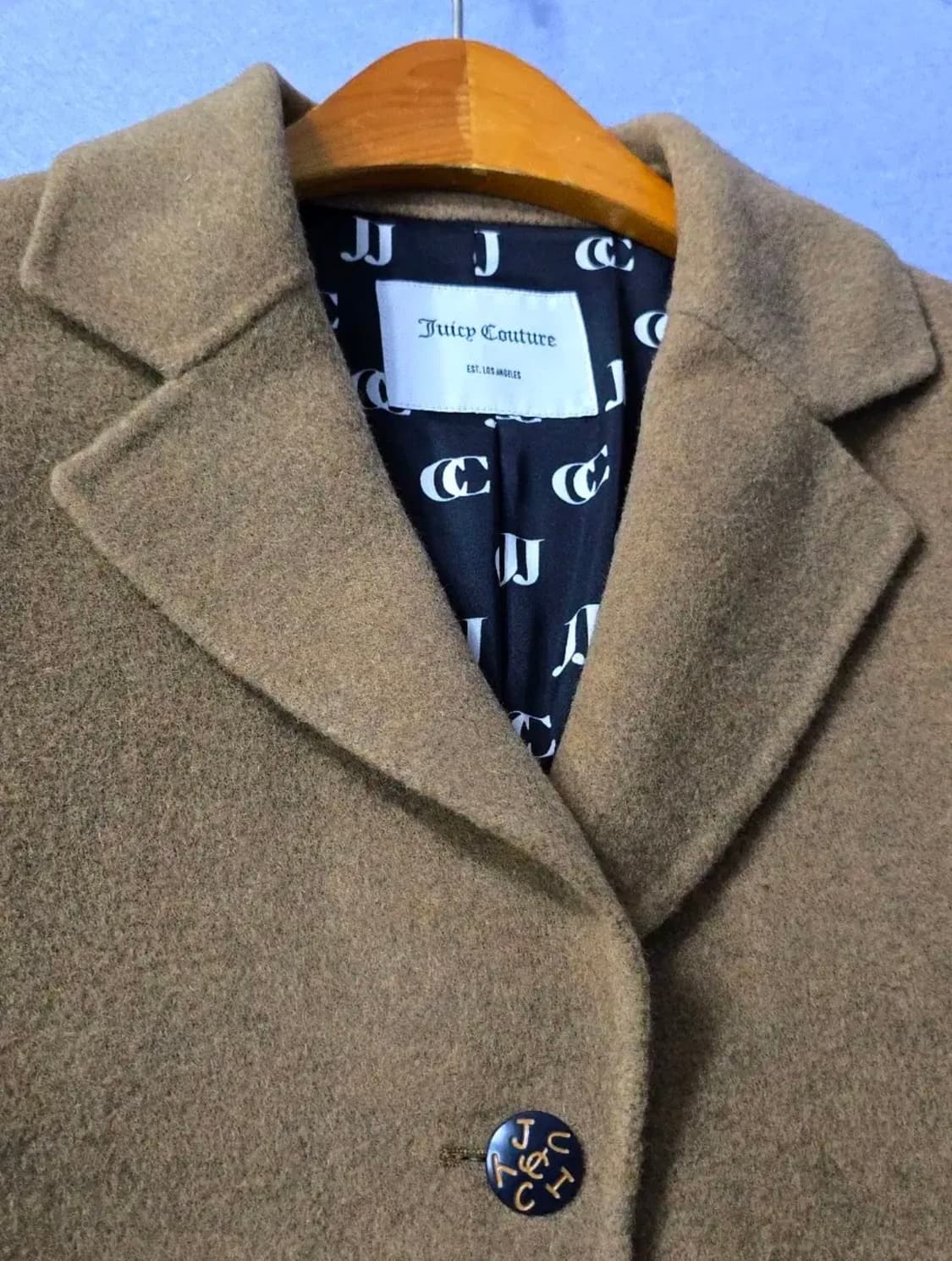 쥬시꾸뛰르 캐시미어 블렌드 핸드메이드 숏코트 자켓 상품이미지3