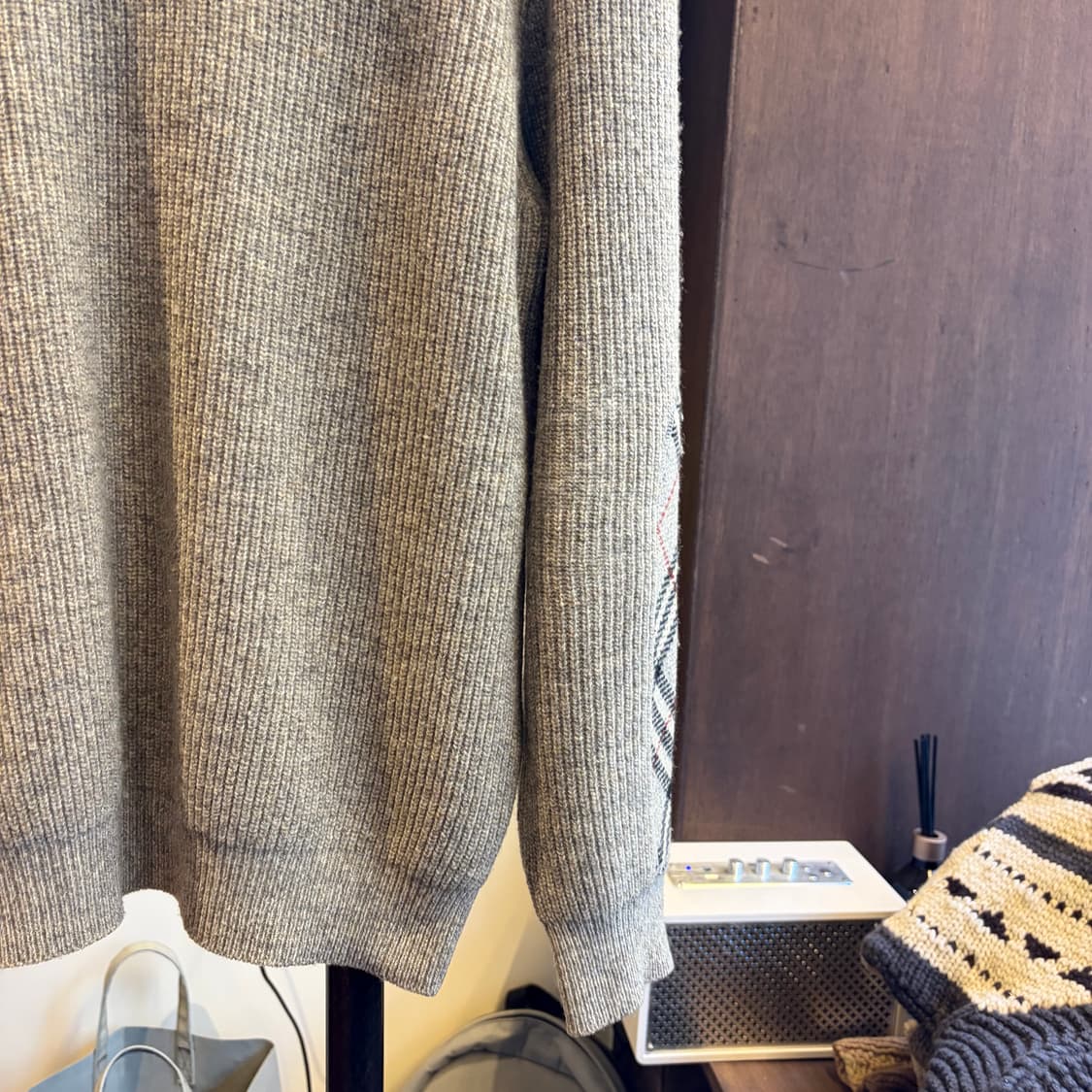 15686 - 버버리 엘보 패치 울 니트 (울 100%) 상품이미지4