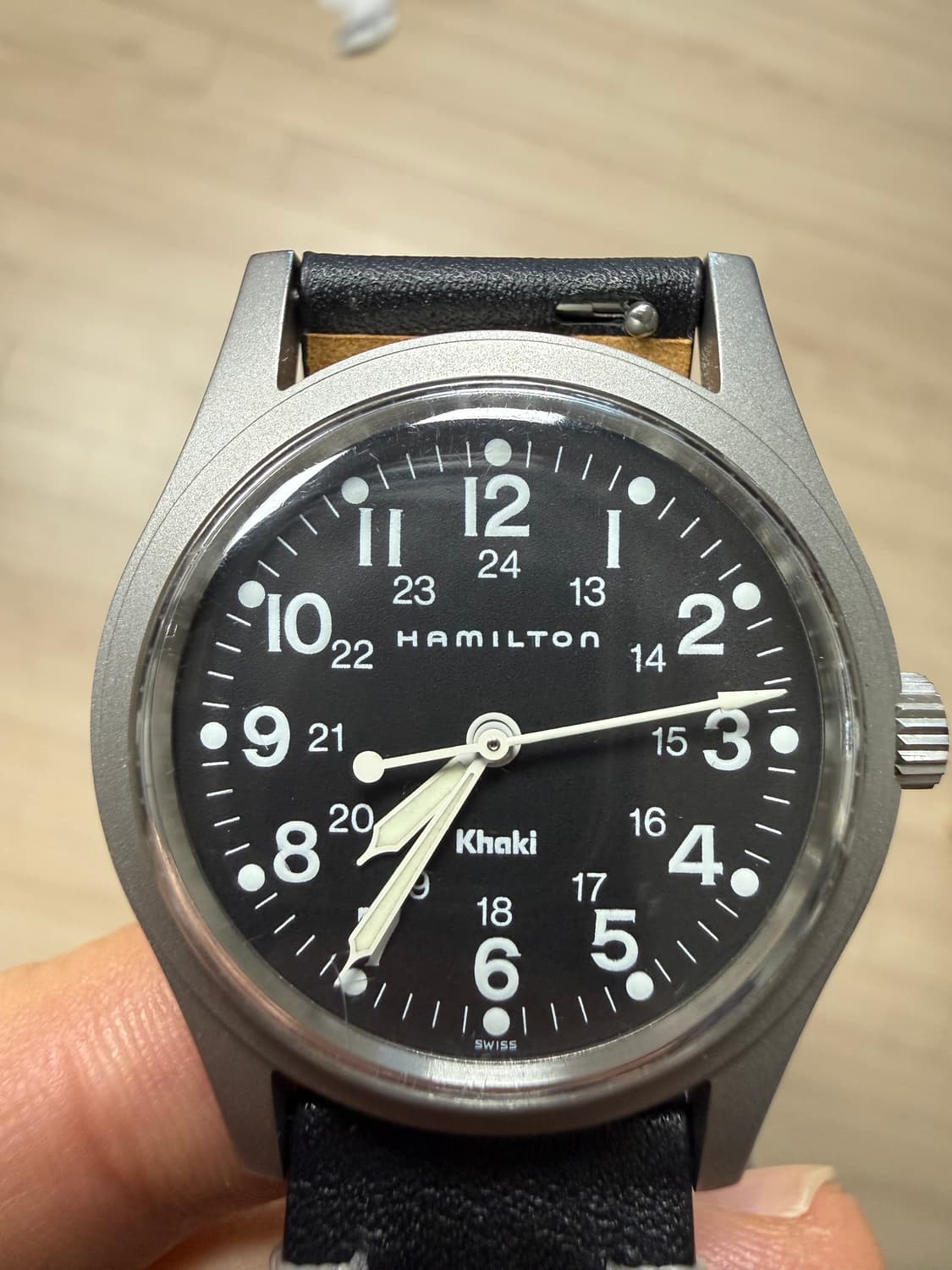 해밀턴 카키필드 필드워치 9415a 상품이미지1
