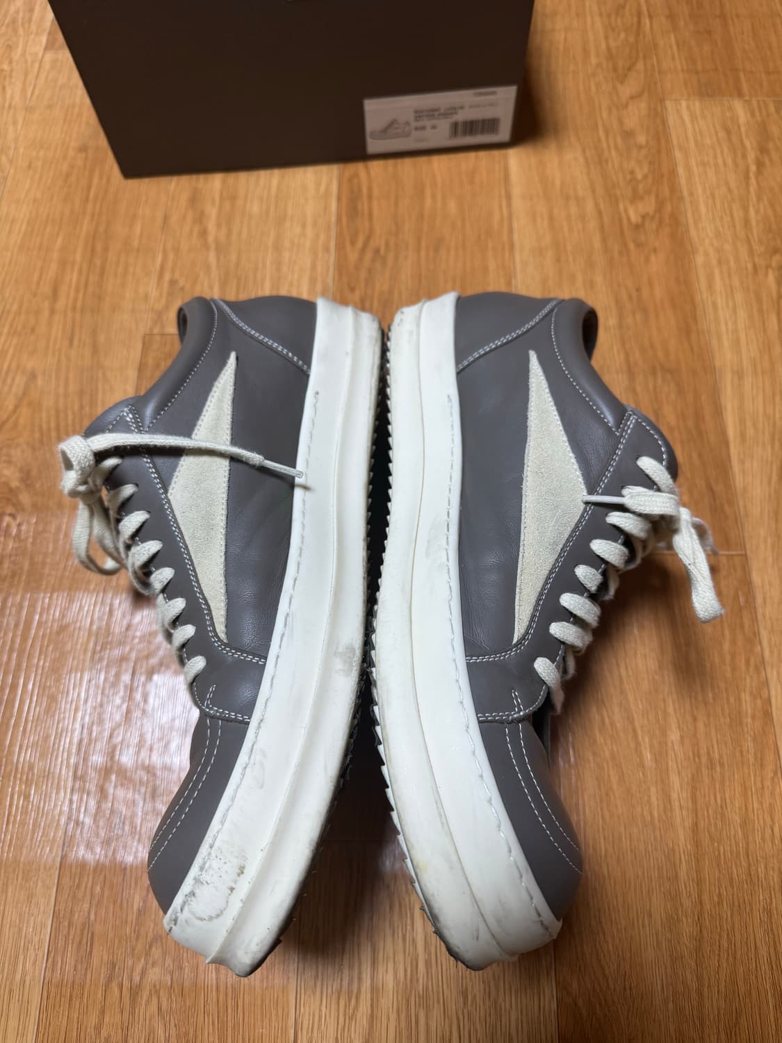 [44] 릭오웬스 빈티지 스니커즈 더스트 밀크 릭반스 상품이미지2