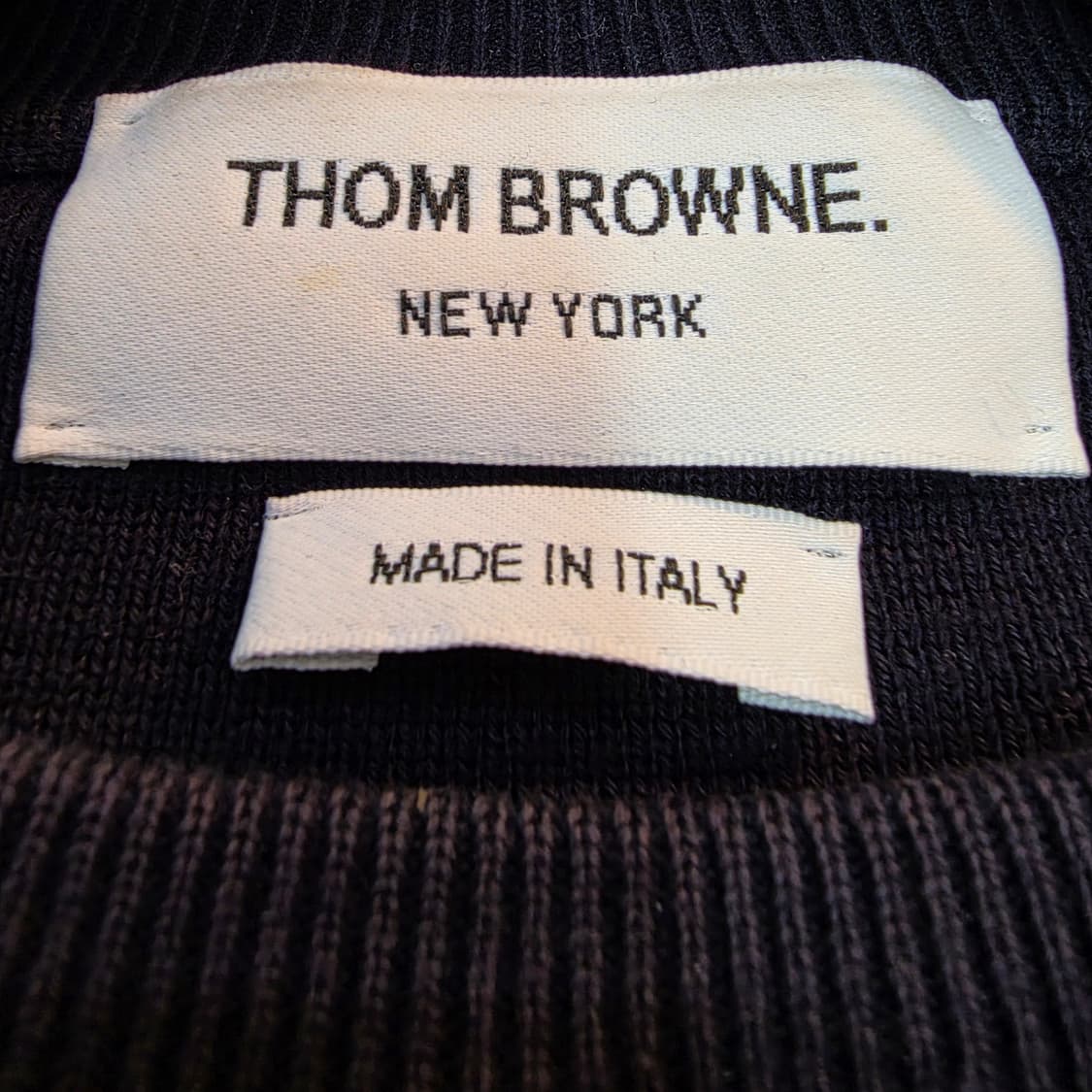 {클로젯}[4]톰브라운 밀라노스티치 암밴드 니트 상품이미지6