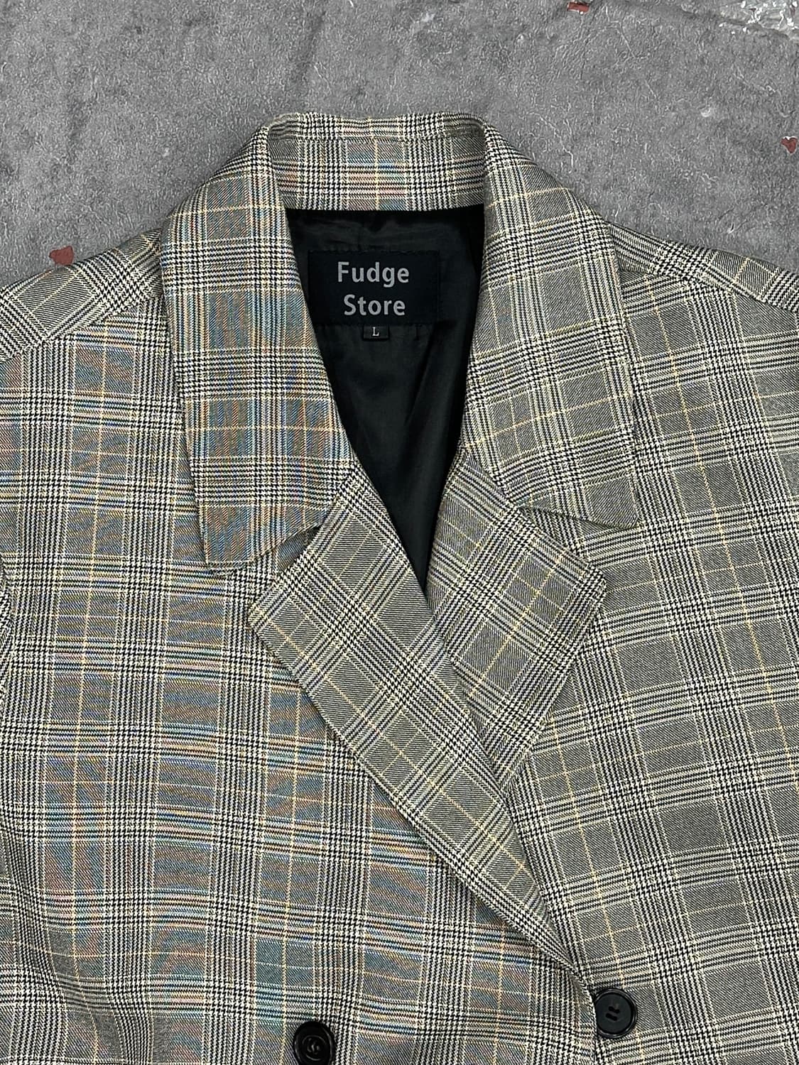 라퍼지스토어 체크 벨티드 트렌치 코트 상품이미지3