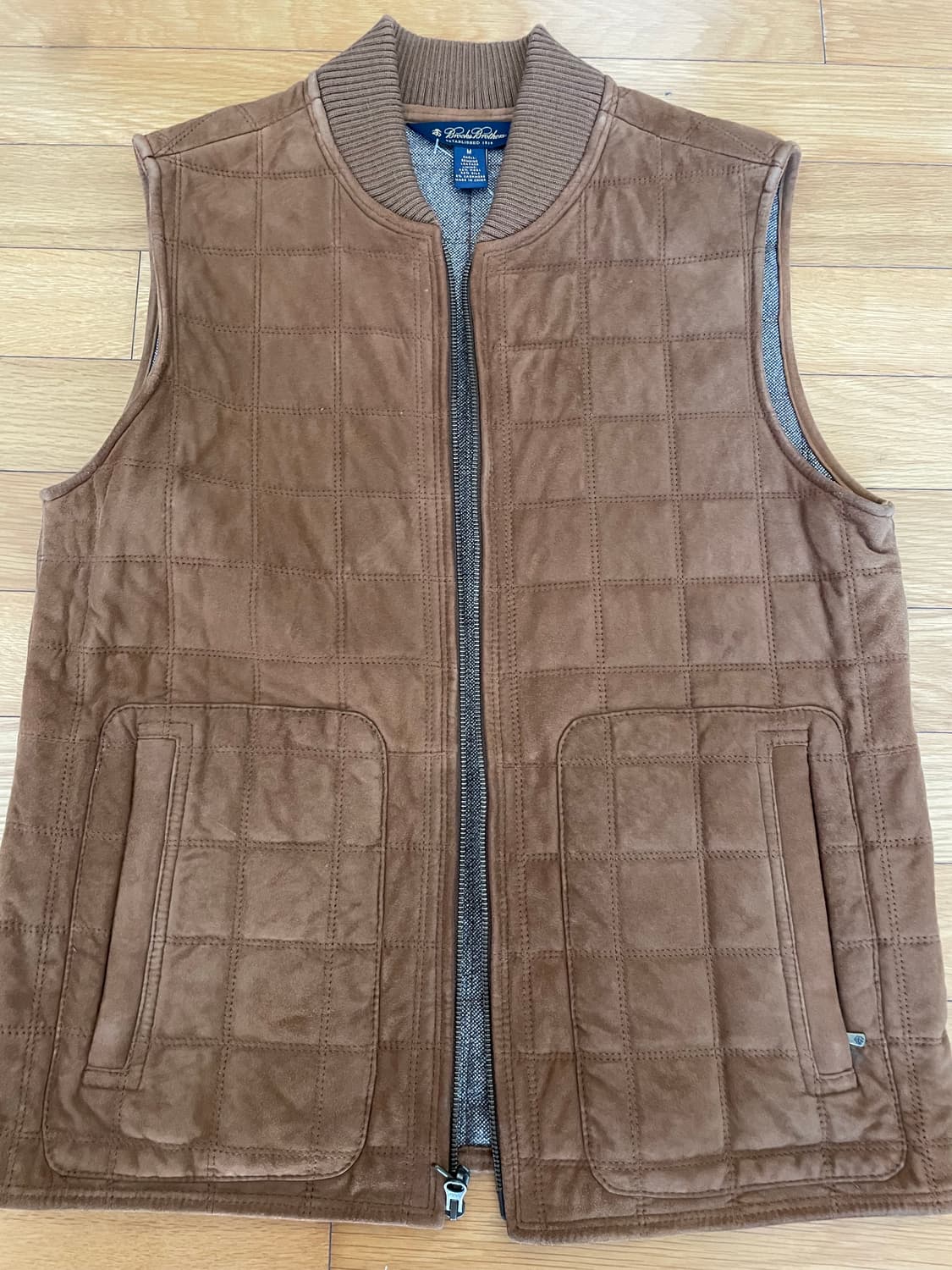 브룩스브라더스 스웨이드조끼 상품이미지1