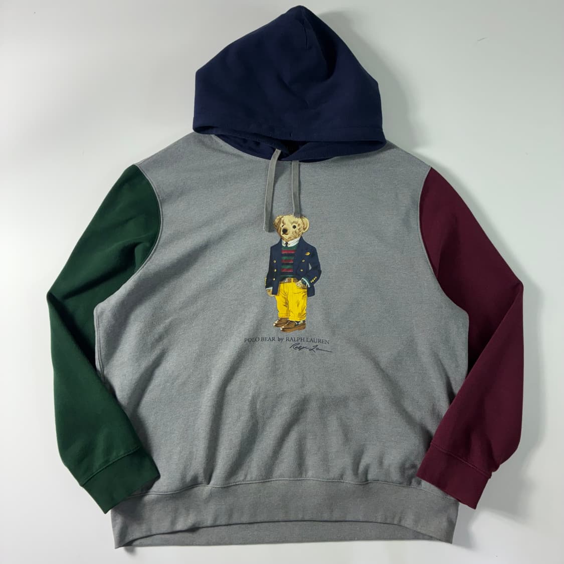 Polo  폴로 랄프로렌 베어 그레이 투톤 후드티  상품이미지2