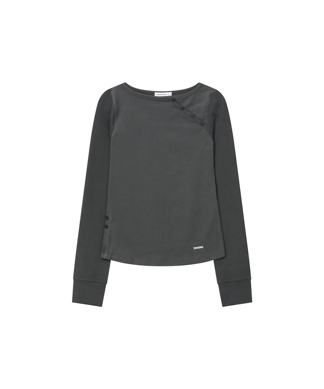 미세키서울 slash button 롱슬리브 상품이미지1