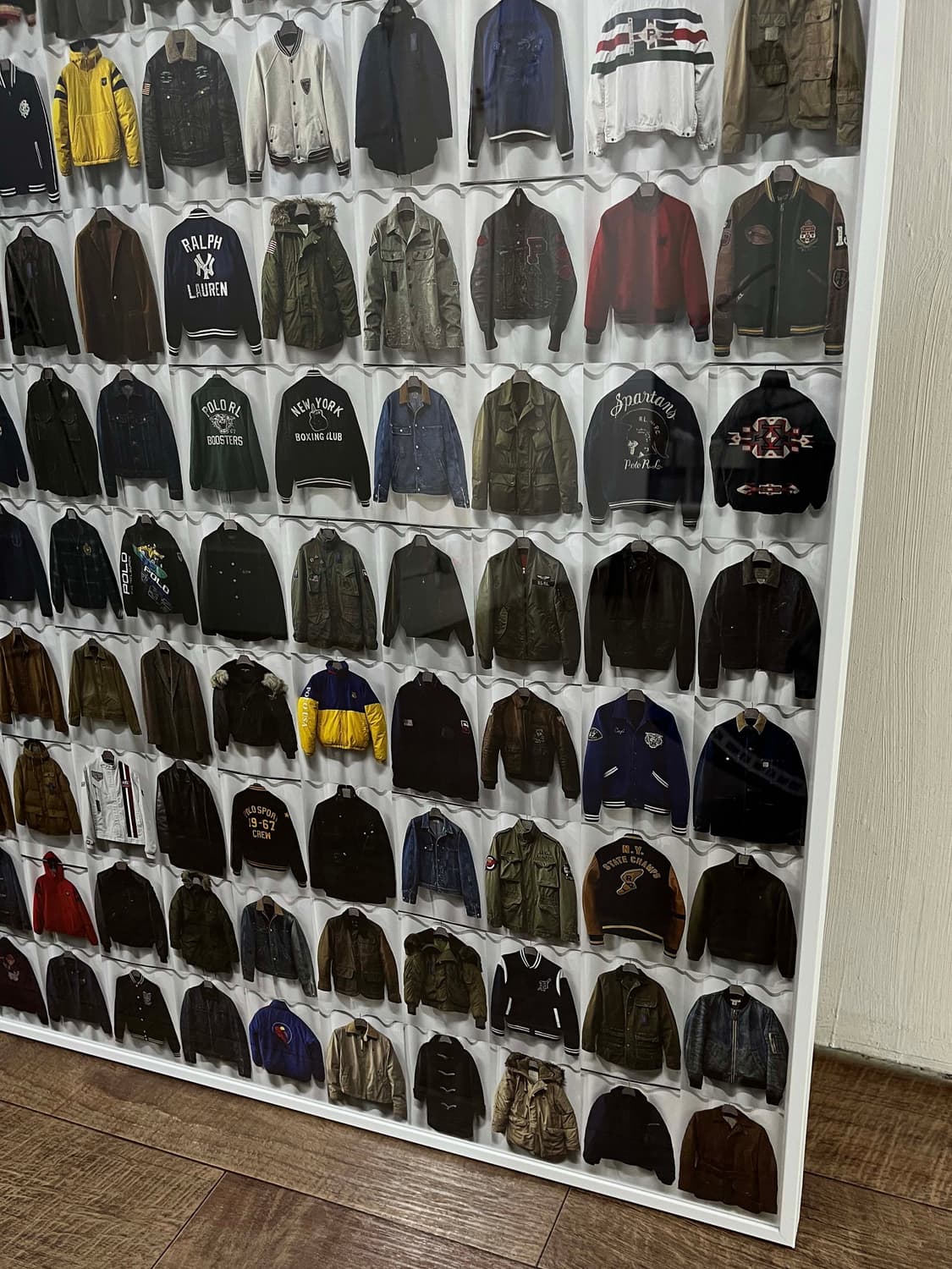 폴로 랄프로렌 아카이브 165피스 아우터 아트웍 액자 상품이미지8