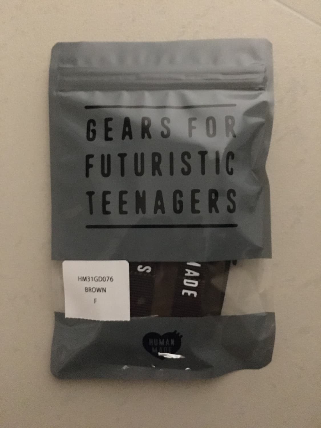 휴먼 메이드 밀리터리 카드 케이스 브라운 상품이미지1