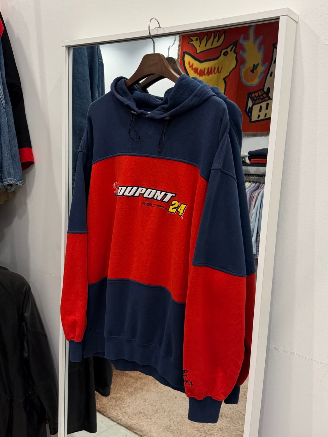 00s Chase 체이스 DUPONT 스웻 후드 상품이미지1