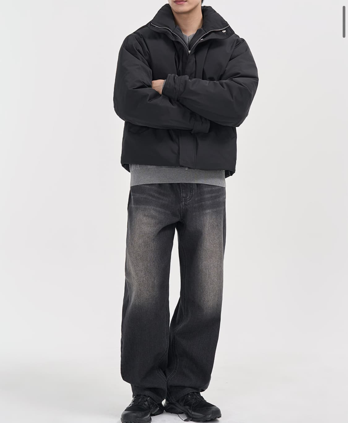 토피 숏패딩 봄버 상품이미지3