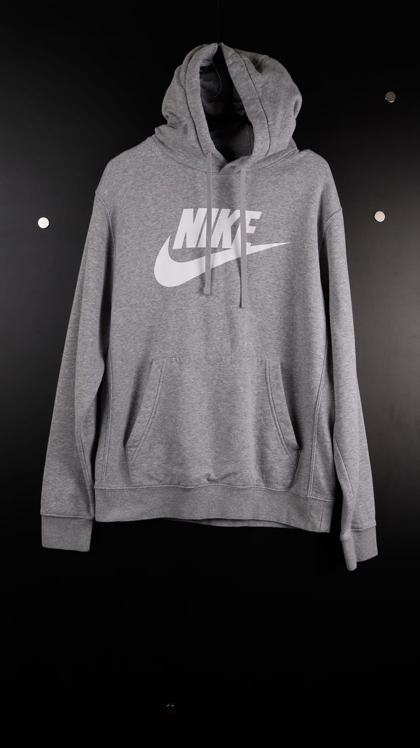 나이키 그레이 빅로고 후드티 상품이미지1