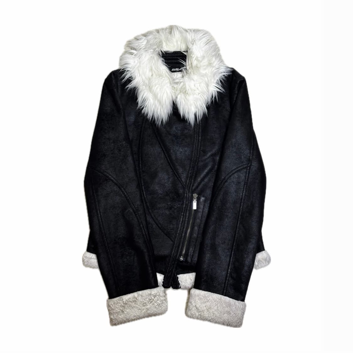 퍼 무스탕 자켓 상품이미지1