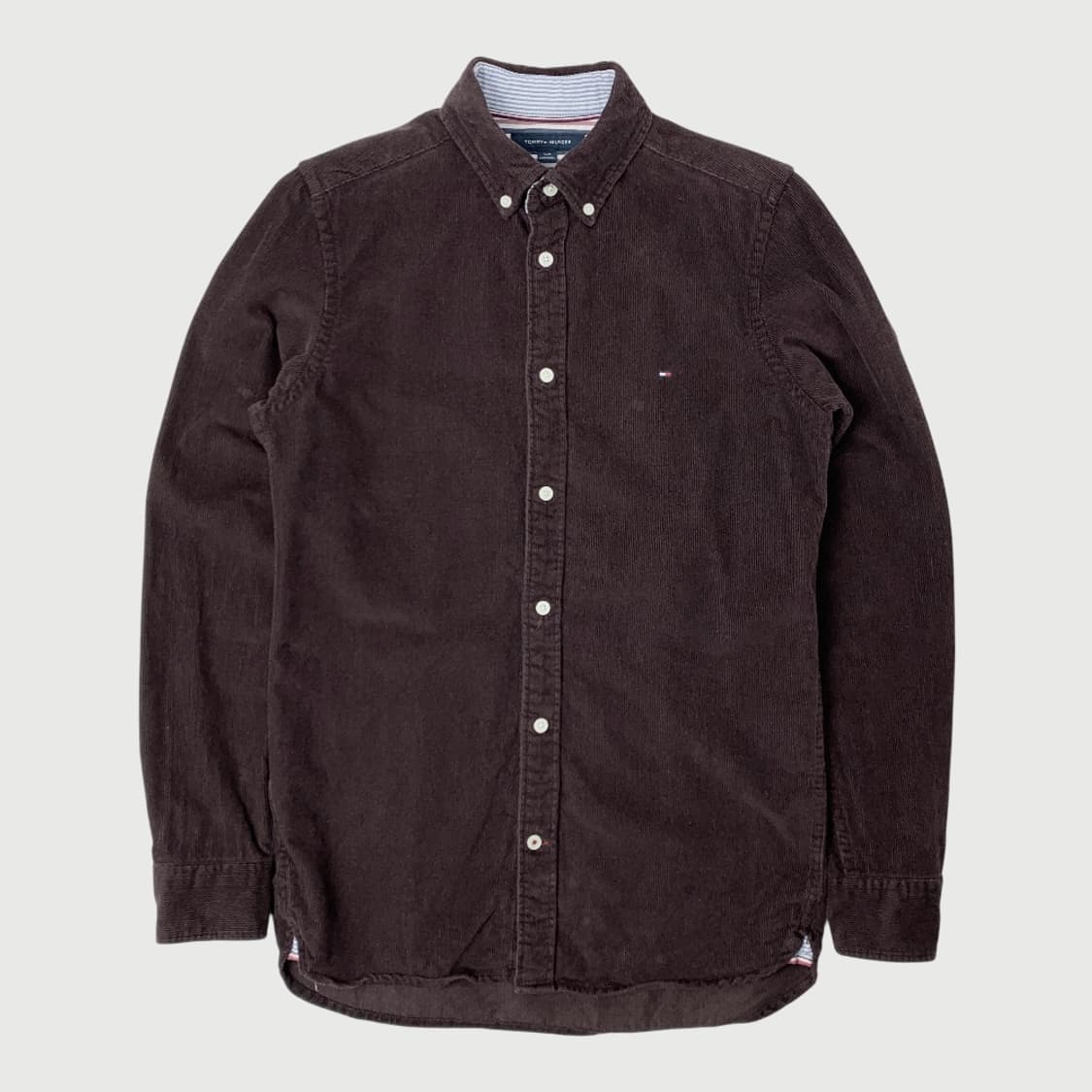 [S/정품] 타미힐피거 브라운 골덴 셔츠 상품이미지1