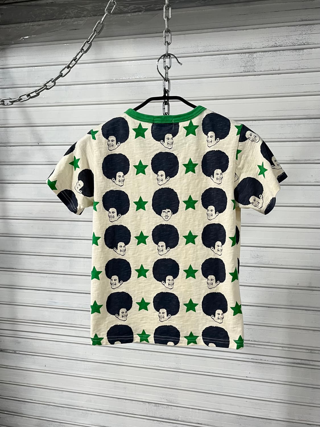 East Blue afro boy star ⭐️ tee 상품이미지5
